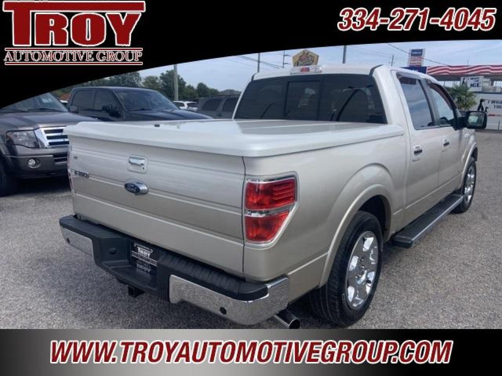 2013 White Platinum Metallic Tri-Coat /Pecan Ford F-150 Lariat (1FTFW1CT3DF) with an 3.5L V6 engine, Automatic transmission, located at 6812 Atlanta Hwy, Montgomery, AL, 36117, (334) 271-4045, 32.382118, -86.178673 - ABS brakes, Alloy wheels, Compass, Electronic Stability Control, Front dual zone A/C, Heated door mirrors, Heated front seats, Illuminated entry, Low tire pressure warning, Remote keyless entry, Traction control.<br><br><br>White Platinum Metallic Tri-Coat 2013 Ford F-150 Lariat RWD 3.5L V6 6-Speed - Photo #10