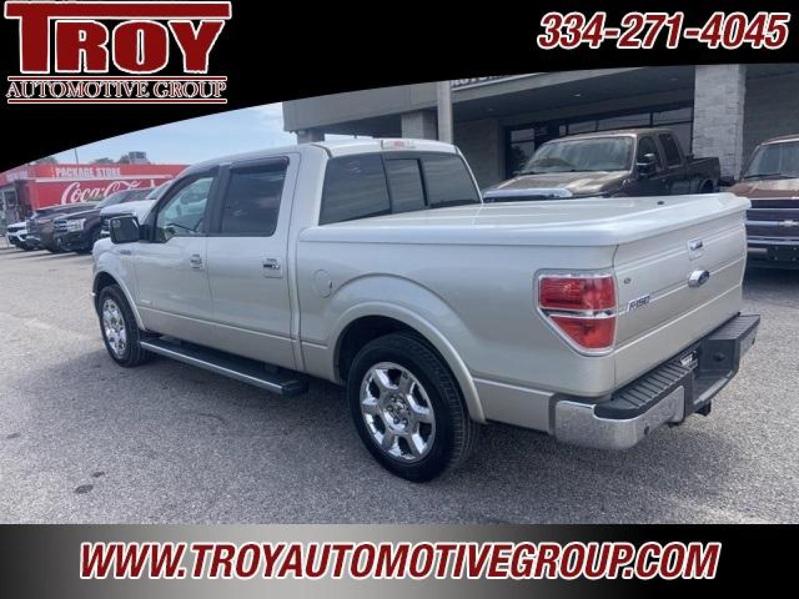 2013 White Platinum Metallic Tri-Coat /Pecan Ford F-150 Lariat (1FTFW1CT3DF) with an 3.5L V6 engine, Automatic transmission, located at 6812 Atlanta Hwy, Montgomery, AL, 36117, (334) 271-4045, 32.382118, -86.178673 - ABS brakes, Alloy wheels, Compass, Electronic Stability Control, Front dual zone A/C, Heated door mirrors, Heated front seats, Illuminated entry, Low tire pressure warning, Remote keyless entry, Traction control.<br><br><br>White Platinum Metallic Tri-Coat 2013 Ford F-150 Lariat RWD 3.5L V6 6-Speed - Photo #13