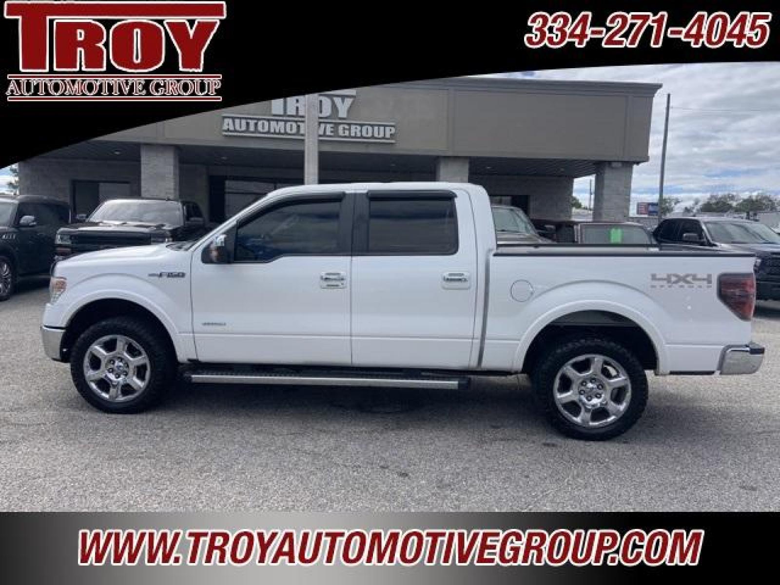 2013 White Platinum Metallic Tri-Coat /Pecan Ford F-150 Lariat (1FTFW1ET3DF) with an 3.5L V6 engine, Automatic transmission, located at 6812 Atlanta Hwy, Montgomery, AL, 36117, (334) 271-4045, 32.382118, -86.178673 - Power Sunroof!!<br>Navigation!!<br>Heated/Cooled Seats!!<br>20 Premium Wheels!!<br>Sony Sound System!!<br>Tow Package!! - Photo #0