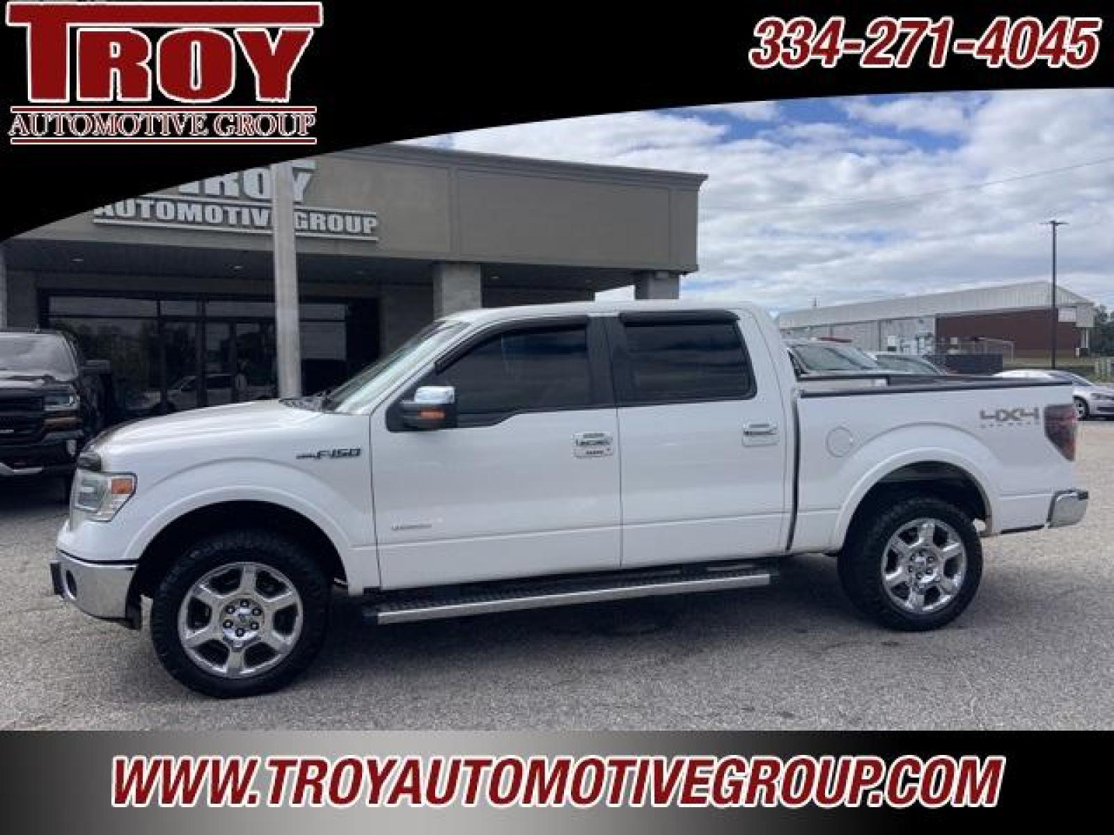 2013 White Platinum Metallic Tri-Coat /Pecan Ford F-150 Lariat (1FTFW1ET3DF) with an 3.5L V6 engine, Automatic transmission, located at 6812 Atlanta Hwy, Montgomery, AL, 36117, (334) 271-4045, 32.382118, -86.178673 - Power Sunroof!!<br>Navigation!!<br>Heated/Cooled Seats!!<br>20 Premium Wheels!!<br>Sony Sound System!!<br>Tow Package!! - Photo #1