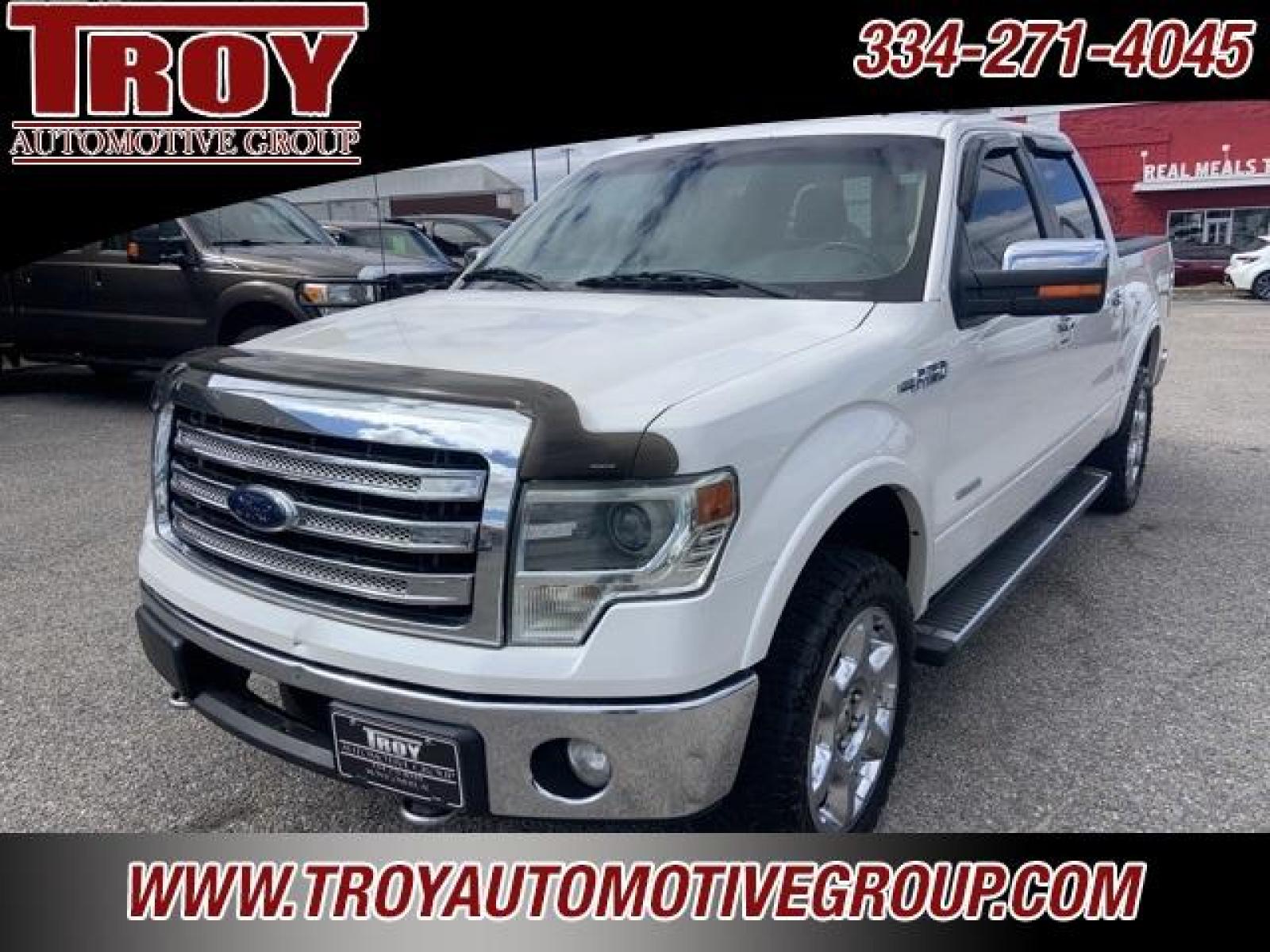 2013 White Platinum Metallic Tri-Coat /Pecan Ford F-150 Lariat (1FTFW1ET3DF) with an 3.5L V6 engine, Automatic transmission, located at 6812 Atlanta Hwy, Montgomery, AL, 36117, (334) 271-4045, 32.382118, -86.178673 - Power Sunroof!!<br>Navigation!!<br>Heated/Cooled Seats!!<br>20 Premium Wheels!!<br>Sony Sound System!!<br>Tow Package!! - Photo #4