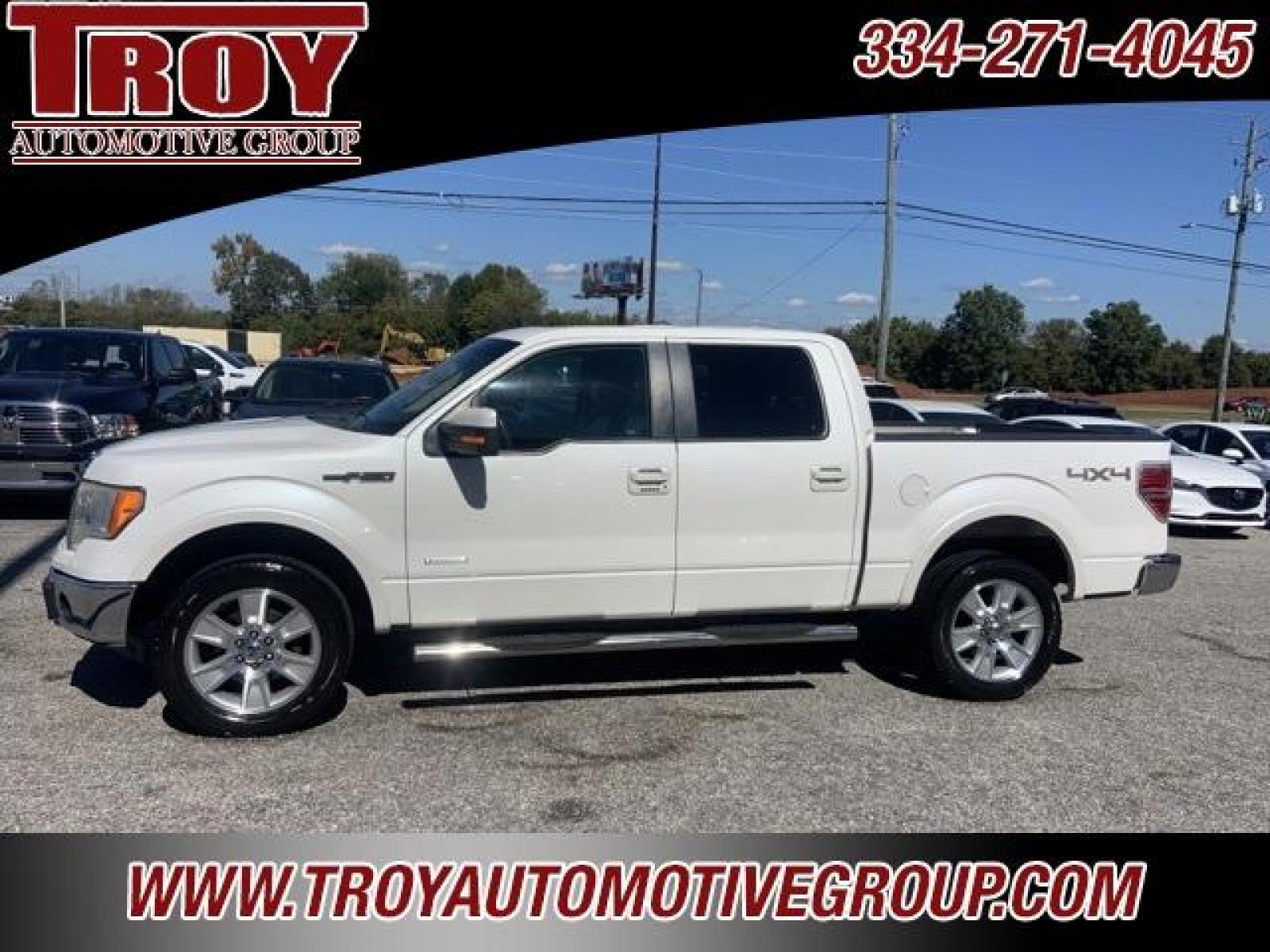 2013 White Platinum Metallic Tri-Coat /Pecan Ford F-150 Lariat (1FTFW1ET7DF) with an 3.5L V6 engine, Automatic transmission, located at 6812 Atlanta Hwy, Montgomery, AL, 36117, (334) 271-4045, 32.382118, -86.178673 - Power Sunroof!!<br>Navigation!!<br>Heated/Cooled Seats!<br>Tow Package!! - Photo #0