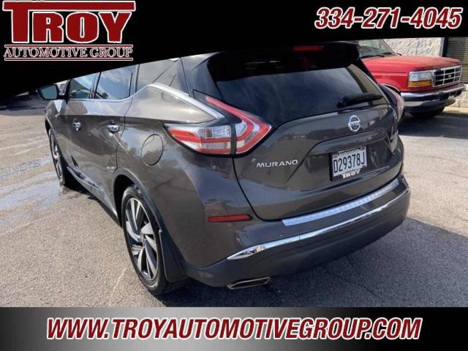 2018 Java Metallic /Mocha Nissan Murano Platinum (5N1AZ2MG8JN) with an 3.5L V6 DOHC 24V engine, CVT transmission, located at 6812 Atlanta Hwy, Montgomery, AL, 36117, (334) 271-4045, 32.382118, -86.178673 - Java Metallic 2018 Nissan Murano Platinum FWD 3.5L V6 DOHC 24V CVT with Xtronic<br><br>Financing Available---Top Value for Trades.<br><br>21/28 City/Highway MPG - Photo #11