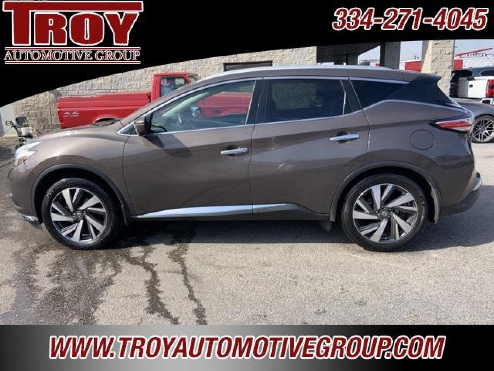 2018 Java Metallic /Mocha Nissan Murano Platinum (5N1AZ2MG8JN) with an 3.5L V6 DOHC 24V engine, CVT transmission, located at 6812 Atlanta Hwy, Montgomery, AL, 36117, (334) 271-4045, 32.382118, -86.178673 - Java Metallic 2018 Nissan Murano Platinum FWD 3.5L V6 DOHC 24V CVT with Xtronic<br><br>Financing Available---Top Value for Trades.<br><br>21/28 City/Highway MPG - Photo #13