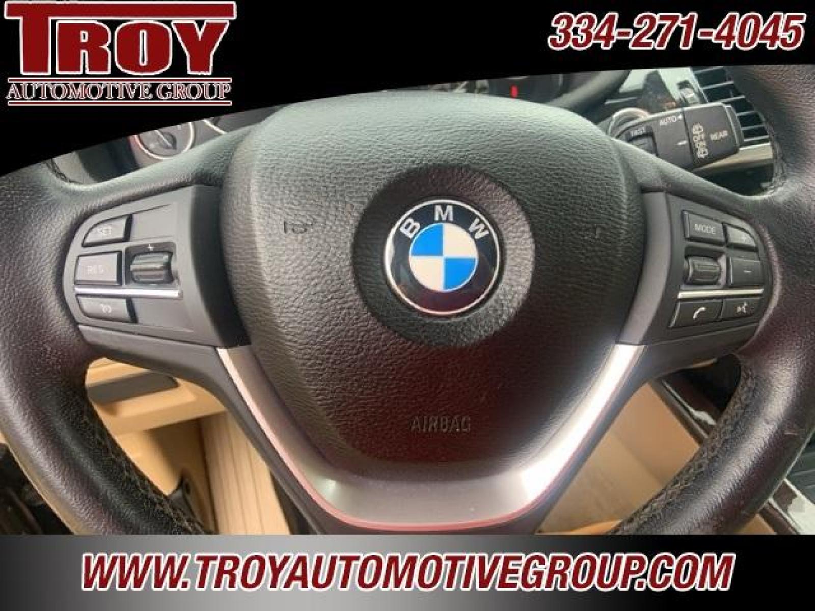 2015 Black Sapphire Metallic /Sand Beige BMW X3 xDrive28i (5UXWX9C58F0) with an 2.0L I4 TwinPower Turbo engine, Automatic transmission, located at 6812 Atlanta Hwy, Montgomery, AL, 36117, (334) 271-4045, 32.382118, -86.178673 - Black Sapphire Metallic 2015 BMW X3 xDrive28i AWD 2.0L I4 TwinPower Turbo 8-Speed Automatic<br><br>Financing Available---Top Value for Trades.<br><br>21/28 City/Highway MPG<br><br><br>Reviews:<br> * If you want your upscale SUV to accent ''sport,'' then the 2015 BMW X3 may just be the ticket. Of co - Photo #46
