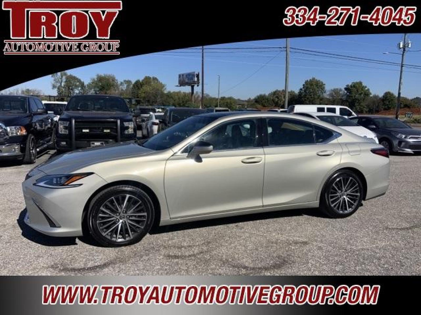2022 Moonbeam Beige Metallic /Palomino Lexus ES 350 (58ADZ1B11NU) with an 3.5L V6 DOHC 24V engine, Automatic transmission, located at 6812 Atlanta Hwy, Montgomery, AL, 36117, (334) 271-4045, 32.382118, -86.178673 - 1-Owner!! Carfax Certified No Accidents!!<br>Premium Package!!<br>Navigation Package!!<br>Panoramic Sunroof!!<br>Power Open Close Trunk w/Kick Sensor!!<br>2 -Master Keys!! - Photo #0