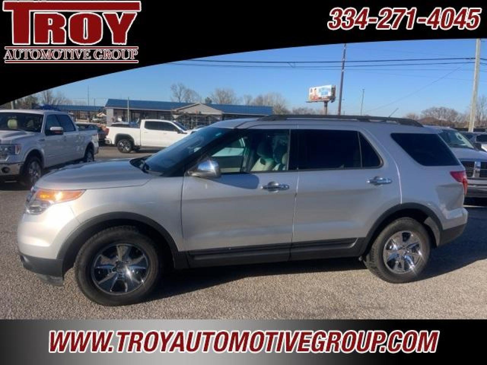 2013 Ingot Silver Metallic /Medium Light Stone Ford Explorer Base (1FM5K7B80DG) with an 3.5L 6-Cylinder SMPI DOHC engine, Automatic transmission, located at 6812 Atlanta Hwy, Montgomery, AL, 36117, (334) 271-4045, 32.382118, -86.178673 - Silver 2013 Ford Explorer FWD 3.5L 6-Cylinder SMPI DOHC 6-Speed Automatic with Select-Shift<br><br>Financing Available---Top Value for Trades.<br><br>Odometer is 39261 miles below market average!<br><br><br>Awards:<br> * Ward's 10 Best Engines * 2013 KBB.com 5-Year Cost to Own Awards * 2013 KBB - Photo #2