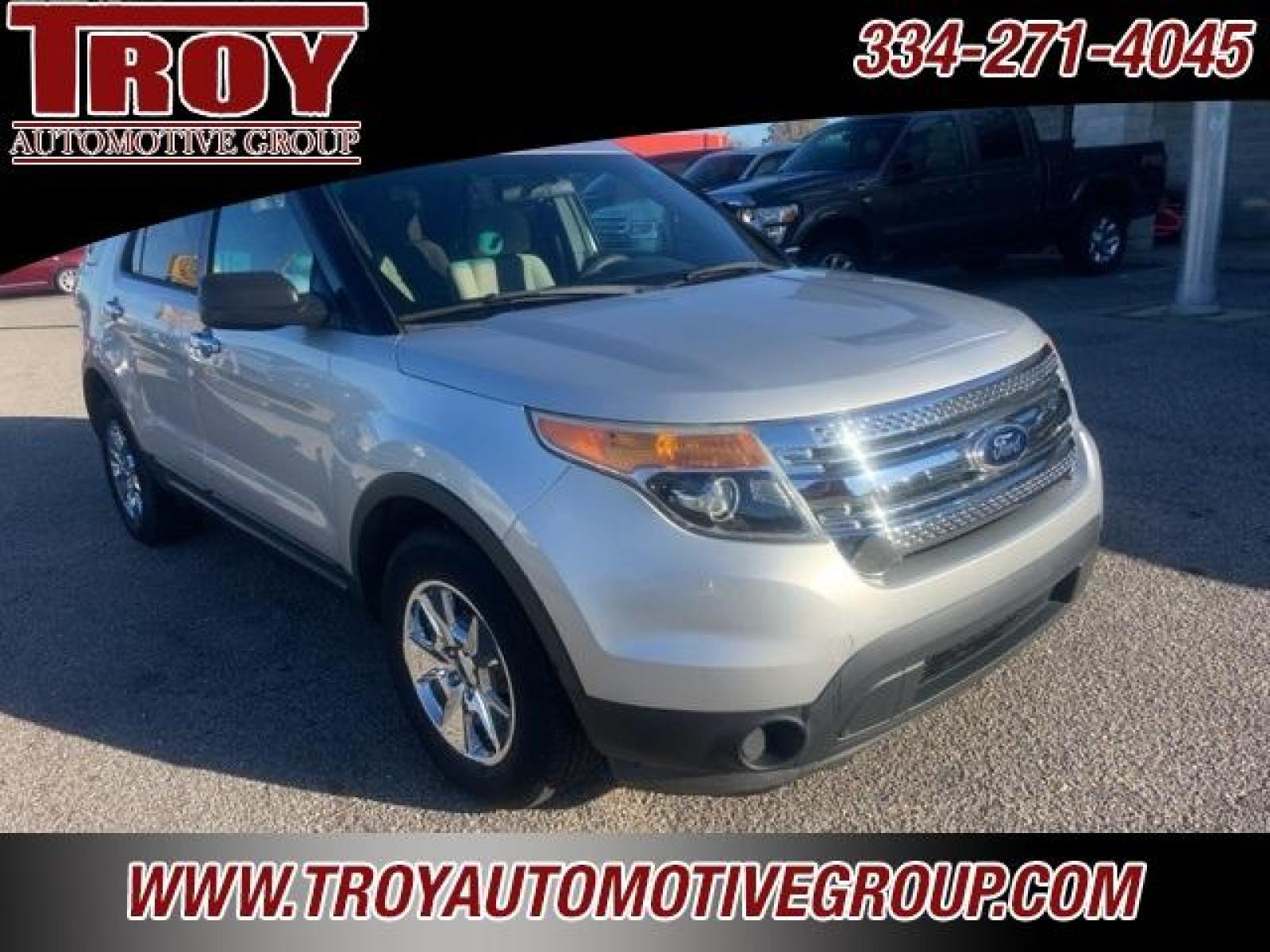 2013 Ingot Silver Metallic /Medium Light Stone Ford Explorer Base (1FM5K7B80DG) with an 3.5L 6-Cylinder SMPI DOHC engine, Automatic transmission, located at 6812 Atlanta Hwy, Montgomery, AL, 36117, (334) 271-4045, 32.382118, -86.178673 - Silver 2013 Ford Explorer FWD 3.5L 6-Cylinder SMPI DOHC 6-Speed Automatic with Select-Shift<br><br>Financing Available---Top Value for Trades.<br><br>Odometer is 39261 miles below market average!<br><br><br>Awards:<br> * Ward's 10 Best Engines * 2013 KBB.com 5-Year Cost to Own Awards * 2013 KBB - Photo #6