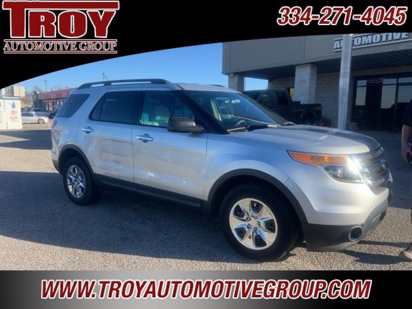 2013 Ingot Silver Metallic /Medium Light Stone Ford Explorer Base (1FM5K7B80DG) with an 3.5L 6-Cylinder SMPI DOHC engine, Automatic transmission, located at 6812 Atlanta Hwy, Montgomery, AL, 36117, (334) 271-4045, 32.382118, -86.178673 - Silver 2013 Ford Explorer FWD 3.5L 6-Cylinder SMPI DOHC 6-Speed Automatic with Select-Shift<br><br>Financing Available---Top Value for Trades.<br><br>Odometer is 39261 miles below market average!<br><br><br>Awards:<br> * Ward's 10 Best Engines * 2013 KBB.com 5-Year Cost to Own Awards * 2013 KBB - Photo #7