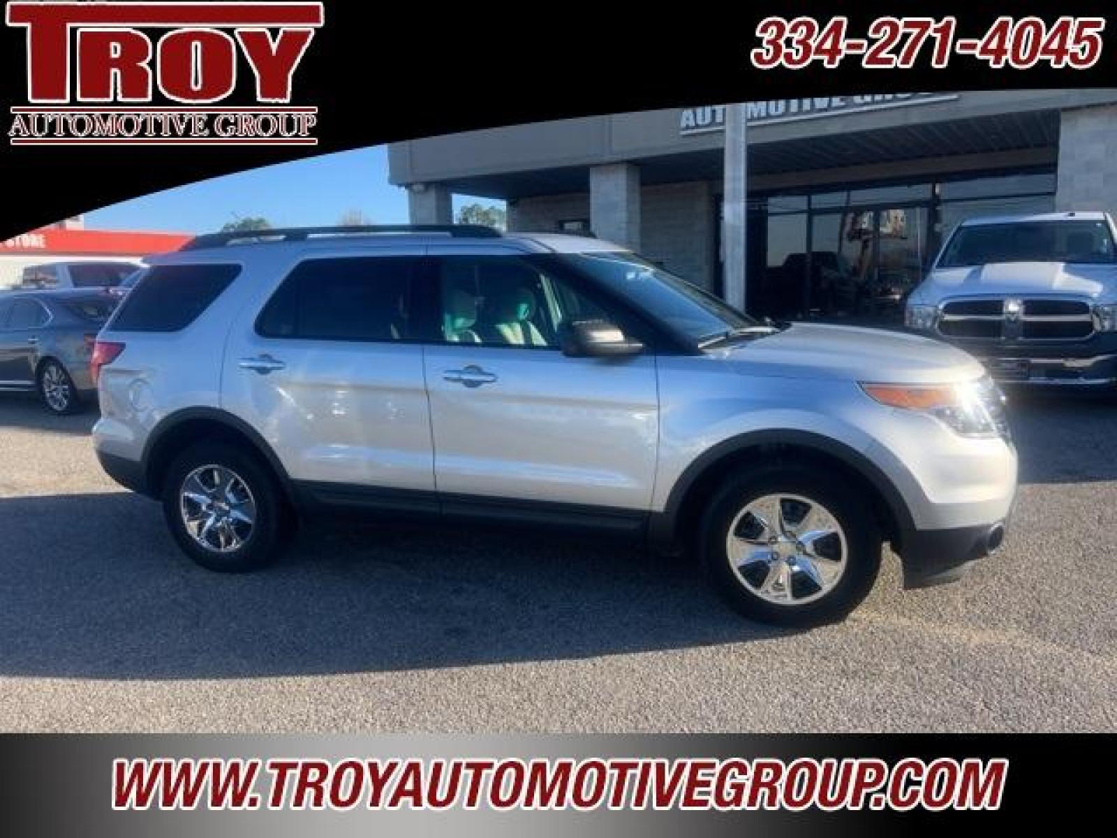 2013 Ingot Silver Metallic /Medium Light Stone Ford Explorer Base (1FM5K7B80DG) with an 3.5L 6-Cylinder SMPI DOHC engine, Automatic transmission, located at 6812 Atlanta Hwy, Montgomery, AL, 36117, (334) 271-4045, 32.382118, -86.178673 - Silver 2013 Ford Explorer FWD 3.5L 6-Cylinder SMPI DOHC 6-Speed Automatic with Select-Shift<br><br>Financing Available---Top Value for Trades.<br><br>Odometer is 22652 miles below market average!<br><br><br>Awards:<br> * Ward's 10 Best Engines * 2013 KBB.com 5-Year Cost to Own Awards * 2013 KBB - Photo #8