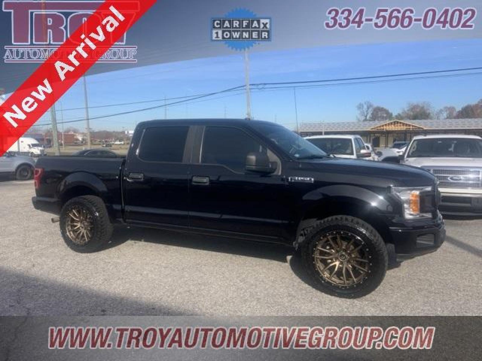 2019 Black /Dark Earth Gray Ford F-150 XL (1FTEW1CPXKK) with an 2.7L V6 EcoBoost engine, Automatic transmission, located at 6812 Atlanta Hwy, Montgomery, AL, 36117, (334) 271-4045, 32.382118, -86.178673 - 1-OWNER!!<br>STX Package <br>Sport Package!! - Photo #0