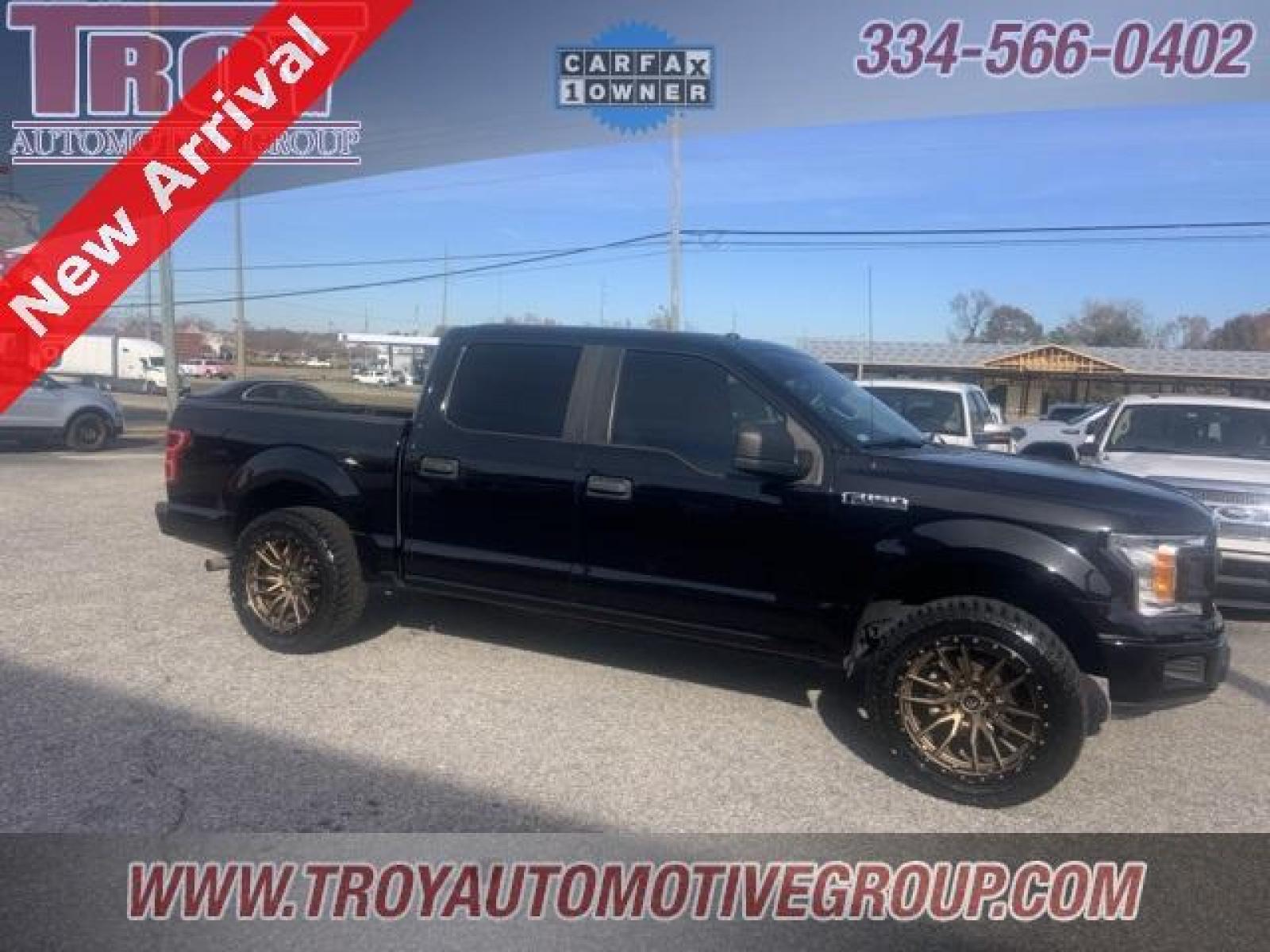 2019 Black /Dark Earth Gray Ford F-150 XL (1FTEW1CPXKK) with an 2.7L V6 EcoBoost engine, Automatic transmission, located at 6812 Atlanta Hwy, Montgomery, AL, 36117, (334) 271-4045, 32.382118, -86.178673 - Photo #2