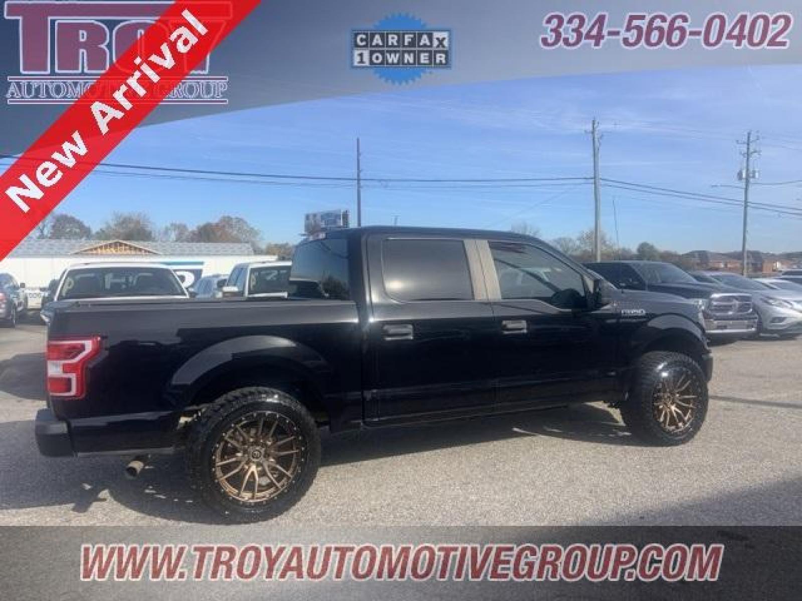 2019 Black /Dark Earth Gray Ford F-150 XL (1FTEW1CPXKK) with an 2.7L V6 EcoBoost engine, Automatic transmission, located at 6812 Atlanta Hwy, Montgomery, AL, 36117, (334) 271-4045, 32.382118, -86.178673 - Photo #3