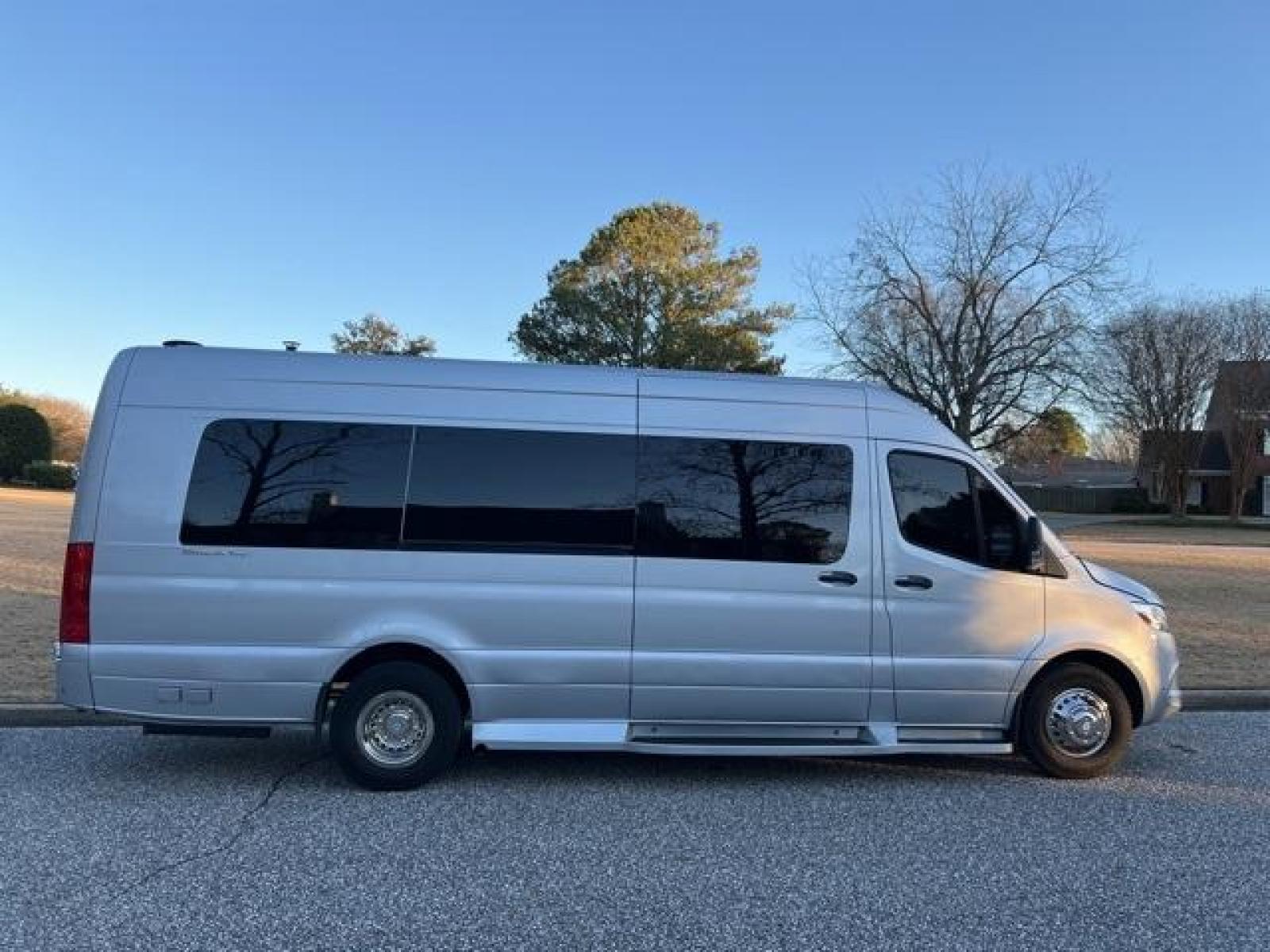 2021 Iridium Silver /Tan Mercedes-Benz Sprinter 3500 Ultimate Toys Conversion Van (W1X8ED3Y4MP) with an 3.0L V6 Turbodiesel engine, Automatic transmission, located at 6812 Atlanta Hwy, Montgomery, AL, 36117, (334) 271-4045, 32.382118, -86.178673 - 2021'/2022' Mercedes Benz Sprinter 3500 Dual Rear Wheels Conversion Van by Ultimate Toys (www.ultimatetoys.com). The Mercedes Chassis is a 2021' model but the Conversion and original sale was not until June of 2022'. 9,835 Original Miles, 3.0 Mercedes Diesel, This model is Ultimate Toys (Ultimate Tr - Photo #3