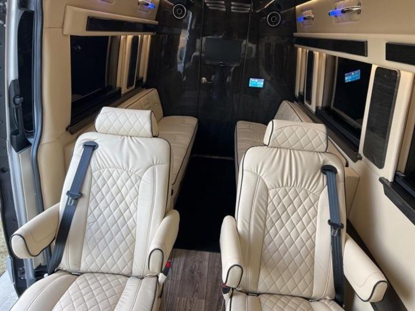 2021 Iridium Silver /Tan Mercedes-Benz Sprinter 3500 Ultimate Toys Conversion Van (W1X8ED3Y4MP) with an 3.0L V6 Turbodiesel engine, Automatic transmission, located at 6812 Atlanta Hwy, Montgomery, AL, 36117, (334) 271-4045, 32.382118, -86.178673 - 2021'/2022' Mercedes Benz Sprinter 3500 Dual Rear Wheels Conversion Van by Ultimate Toys (www.ultimatetoys.com). The Mercedes Chassis is a 2021' model but the Conversion and original sale was not until June of 2022'. 9,835 Original Miles, 3.0 Mercedes Diesel, This model is Ultimate Toys (Ultimate Tr - Photo #9