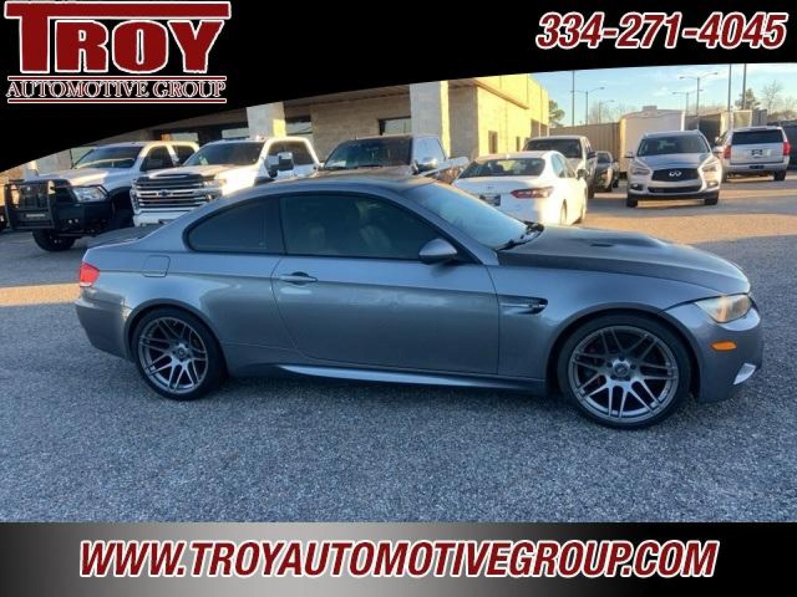 2008 Space Gray Metallic /Silver Novillo BMW M3 Base (WBSWD93578P) with an 4.0L V8 DOHC 32V engine, Automatic transmission, located at 6812 Atlanta Hwy, Montgomery, AL, 36117, (334) 271-4045, 32.382118, -86.178673 - Photo #9