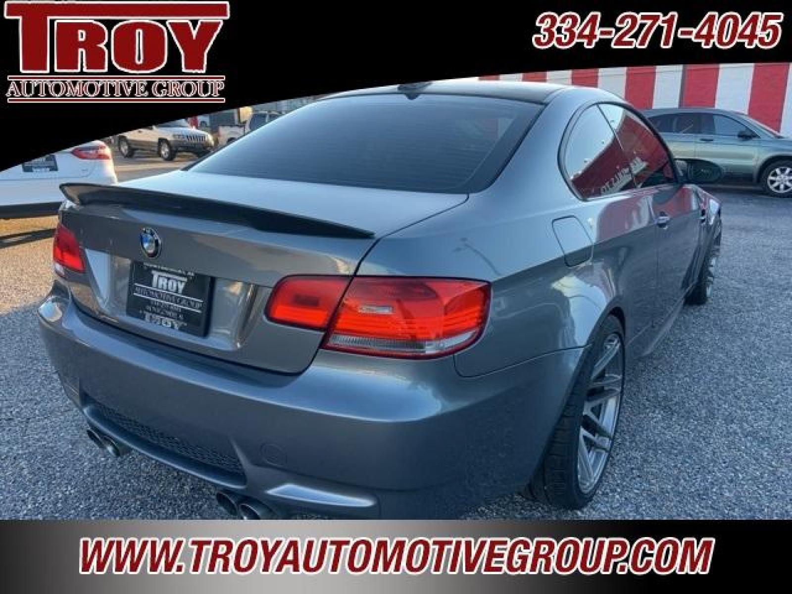 2008 Space Gray Metallic /Silver Novillo BMW M3 Base (WBSWD93578P) with an 4.0L V8 DOHC 32V engine, Automatic transmission, located at 6812 Atlanta Hwy, Montgomery, AL, 36117, (334) 271-4045, 32.382118, -86.178673 - Photo #12