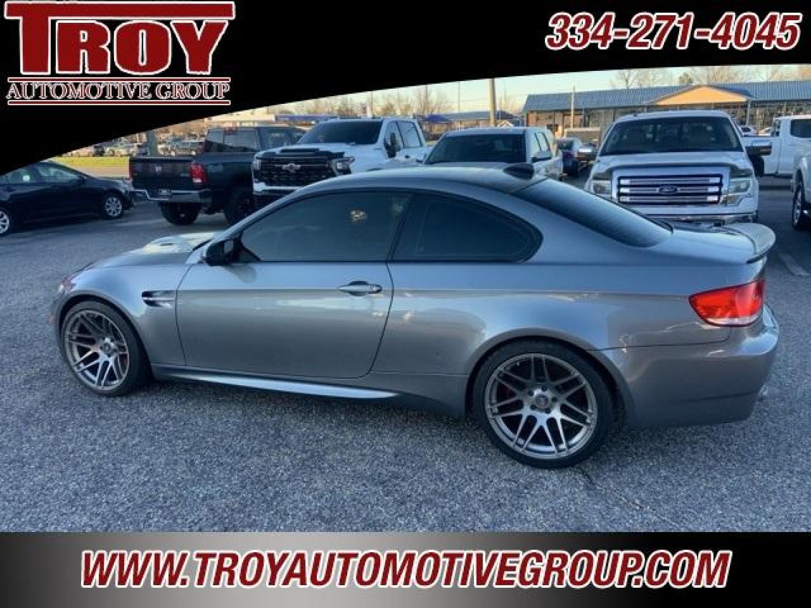 2008 Space Gray Metallic /Silver Novillo BMW M3 Base (WBSWD93578P) with an 4.0L V8 DOHC 32V engine, Automatic transmission, located at 6812 Atlanta Hwy, Montgomery, AL, 36117, (334) 271-4045, 32.382118, -86.178673 - Previous Salvage Title Car! Air Bag Light On!! <br>$3000 Forgestar Performance Wheels and Tires!!<br>Space Gray Metallic 2008 BMW M3 RWD 4.0L V8 DOHC 32V 7-Speed Automatic<br><br>Financing Available---Top Value for Trades.<br><br><br>Awards:<br> * 2008 KBB.com Brand Image Awards - Photo #16