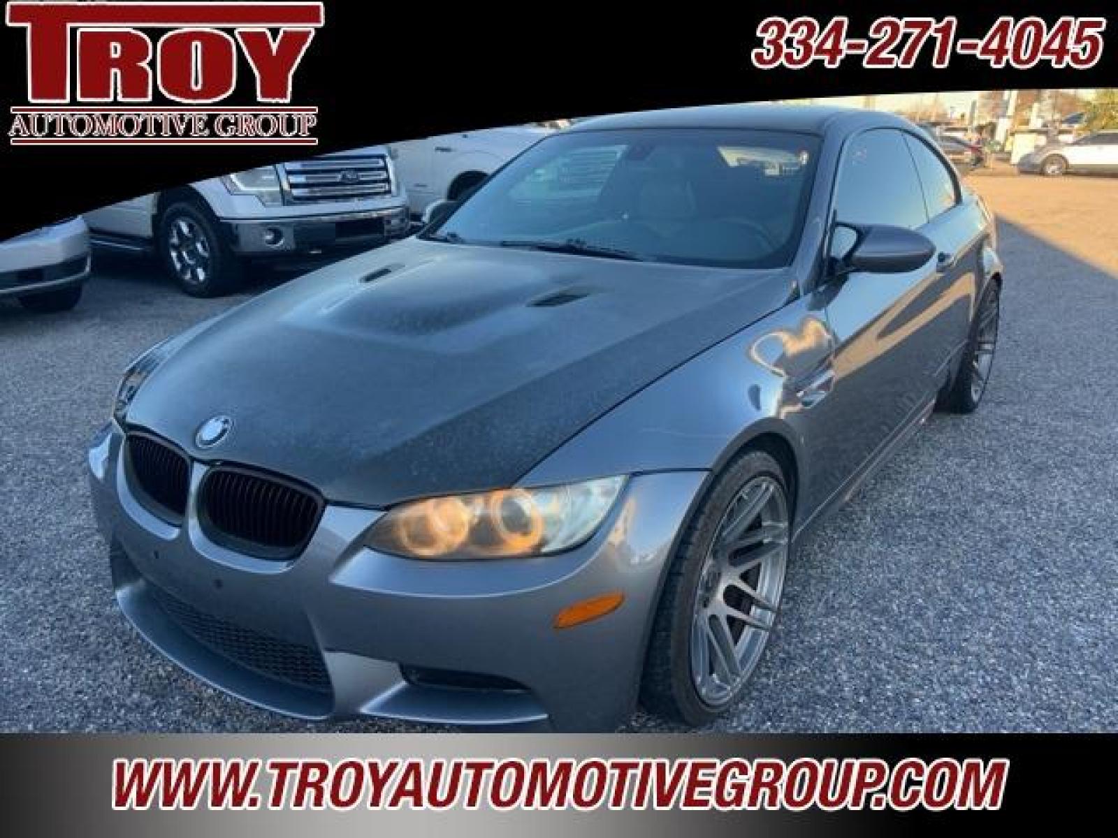 2008 Space Gray Metallic /Silver Novillo BMW M3 Base (WBSWD93578P) with an 4.0L V8 DOHC 32V engine, Automatic transmission, located at 6812 Atlanta Hwy, Montgomery, AL, 36117, (334) 271-4045, 32.382118, -86.178673 - Previous Salvage Title Car! Air Bag Light On!! <br>$3000 Forgestar Performance Wheels and Tires!!<br>Space Gray Metallic 2008 BMW M3 RWD 4.0L V8 DOHC 32V 7-Speed Automatic<br><br>Financing Available---Top Value for Trades.<br><br><br>Awards:<br> * 2008 KBB.com Brand Image Awards - Photo #5
