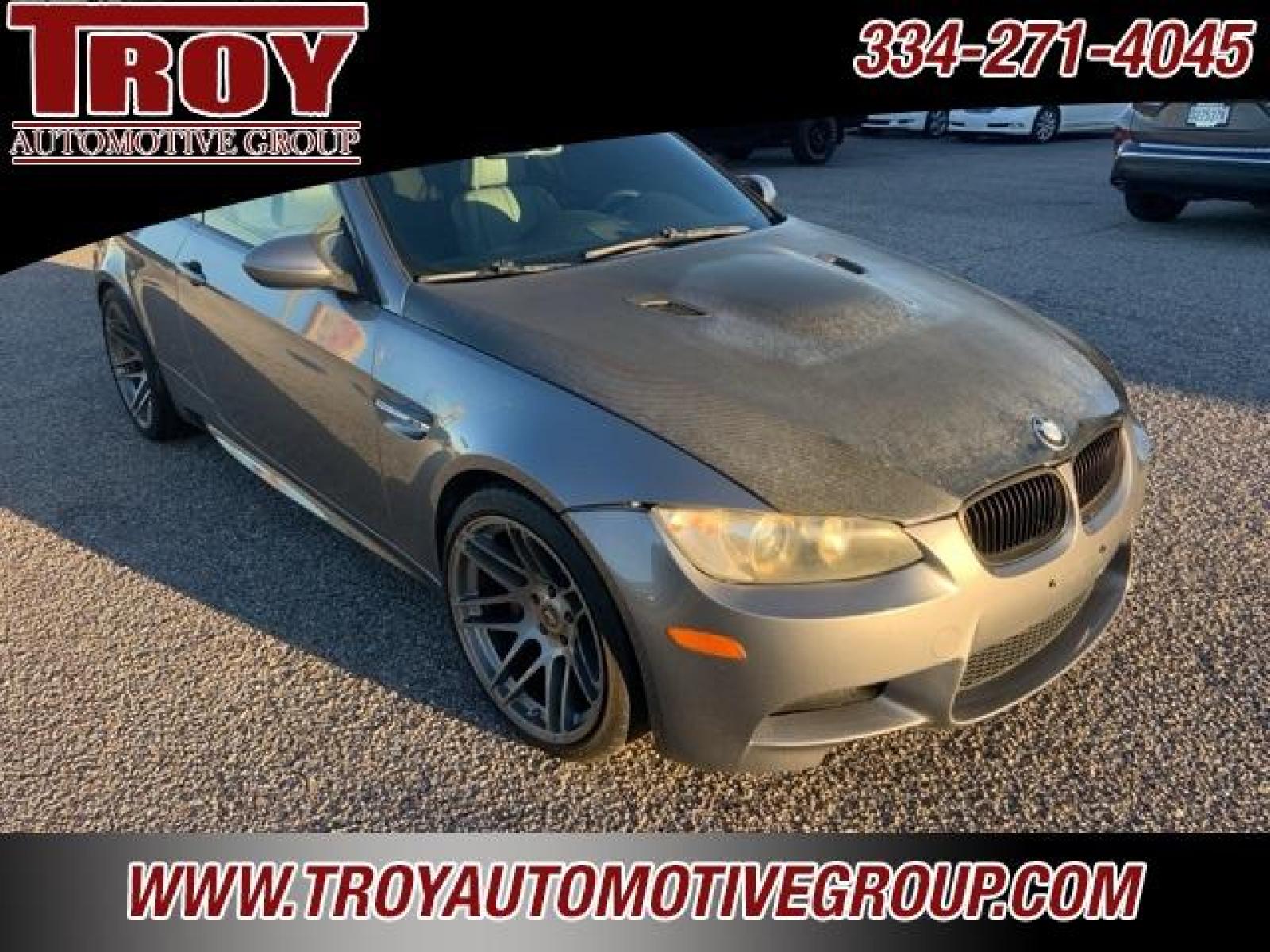 2008 Space Gray Metallic /Silver Novillo BMW M3 Base (WBSWD93578P) with an 4.0L V8 DOHC 32V engine, Automatic transmission, located at 6812 Atlanta Hwy, Montgomery, AL, 36117, (334) 271-4045, 32.382118, -86.178673 - Previous Salvage Title Car! Air Bag Light On!! <br>$3000 Forgestar Performance Wheels and Tires!!<br>Space Gray Metallic 2008 BMW M3 RWD 4.0L V8 DOHC 32V 7-Speed Automatic<br><br>Financing Available---Top Value for Trades.<br><br><br>Awards:<br> * 2008 KBB.com Brand Image Awards - Photo #59