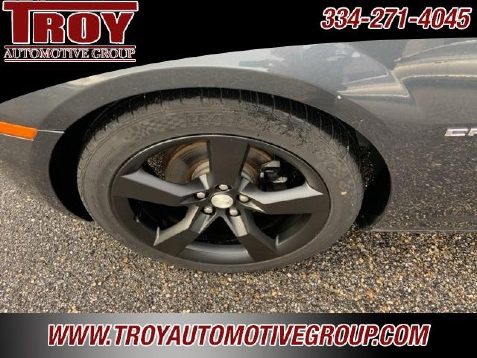 2011 Cyber Gray Metallic /Gray Chevrolet Camaro 2LT (2G1FC1ED7B9) with an 3.6L V6 SIDI VVT engine, Automatic transmission, located at 6812 Atlanta Hwy, Montgomery, AL, 36117, (334) 271-4045, 32.382118, -86.178673 - Torn Seat!! Front Bumper Cracked!!<br>Dent in quarter pane!!<br>Cyber Gray Metallic 2011 Chevrolet Camaro 2LT RWD 2LT 3.6L V6 SIDI VVT 6-Speed Automatic with TapShift<br><br>Financing Available---Top Value for Trades.<br><br>18/29 City/Highway MPG<br><br><br>Awards:<br> * JD Power Dependability S - Photo #20