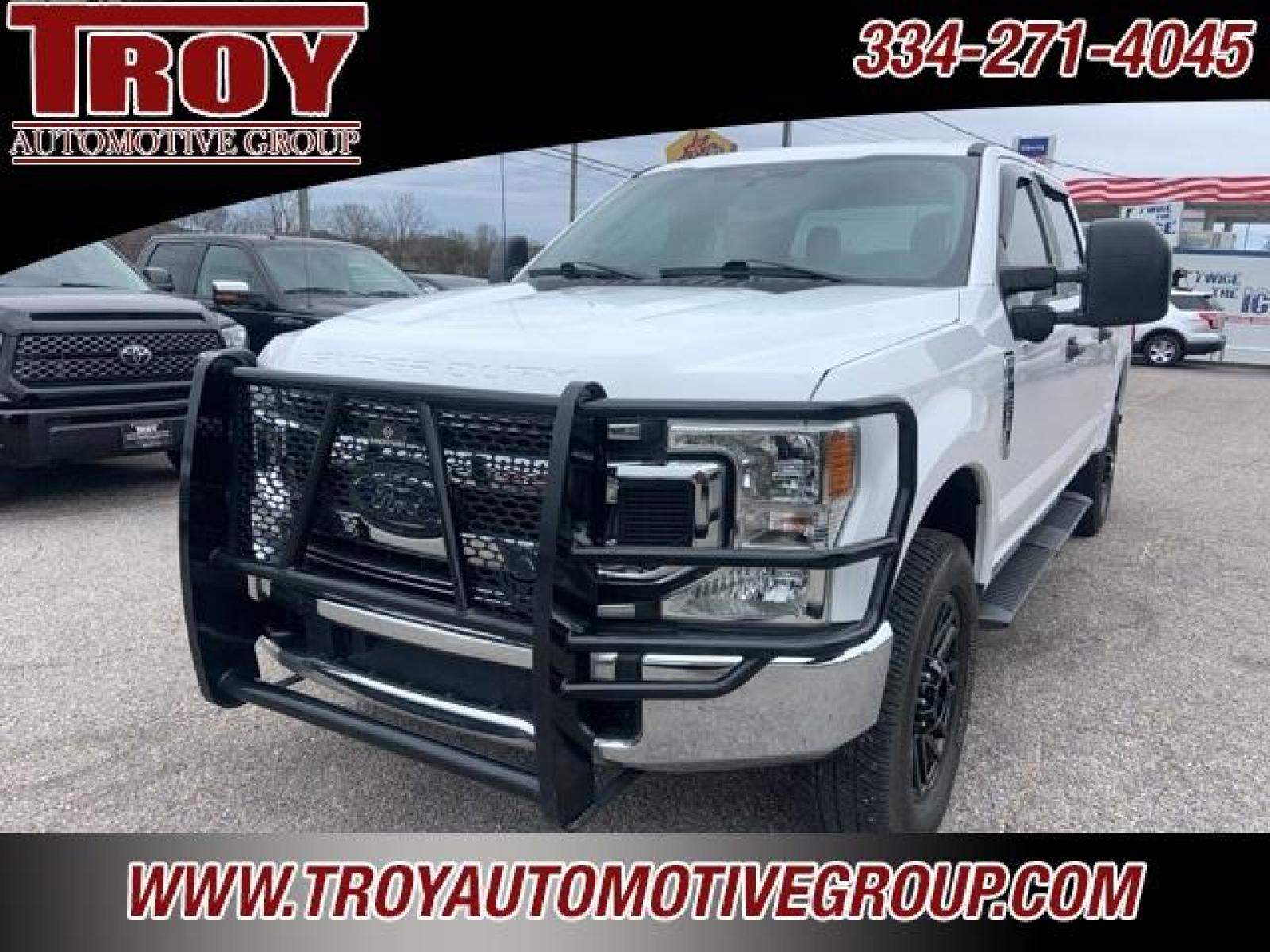 2021 Oxford White /Medium Earth Gray Ford F-250SD XL (1FT7W2B67ME) with an 6.2L V8 EFI SOHC 16V Flex Fuel engine, Automatic transmission, located at 6812 Atlanta Hwy, Montgomery, AL, 36117, (334) 271-4045, 32.382118, -86.178673 - Photo #4