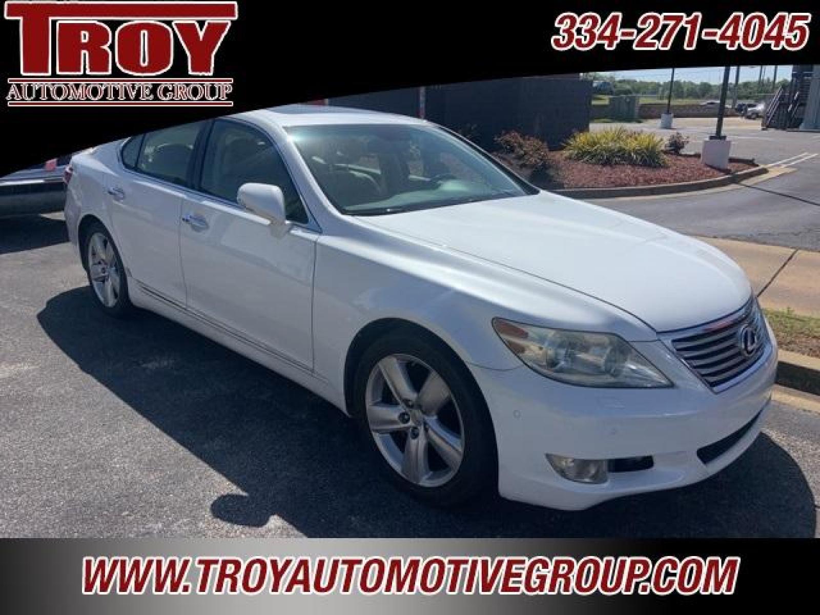 2012 Starfire Pearl /Alabaster Lexus LS 460 (JTHBL5EF1C5) with an 4.6L V8 DOHC 32V VVT-iE engine, Automatic transmission, located at 6812 Atlanta Hwy, Montgomery, AL, 36117, (334) 271-4045, 32.382118, -86.178673 - White 2012 Lexus LS 460 RWD 4.6L V8 DOHC 32V VVT-iE 8-Speed Automatic with Sequential Shift<br><br>Financing Available---Top Value for Trades.<br><br>Odometer is 44162 miles below market average!<br><br><br>Awards:<br> * JD Power Initial Quality Study * 2012 KBB.com Best Resale Value Awards<br><b - Photo #1