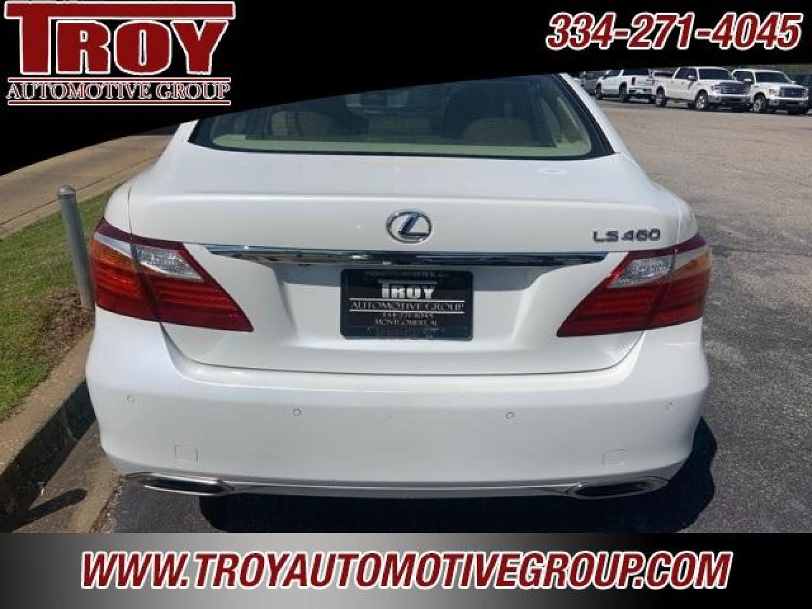 2012 Starfire Pearl /Alabaster Lexus LS 460 (JTHBL5EF1C5) with an 4.6L V8 DOHC 32V VVT-iE engine, Automatic transmission, located at 6812 Atlanta Hwy, Montgomery, AL, 36117, (334) 271-4045, 32.382118, -86.178673 - White 2012 Lexus LS 460 RWD 4.6L V8 DOHC 32V VVT-iE 8-Speed Automatic with Sequential Shift<br><br>Financing Available---Top Value for Trades.<br><br>Odometer is 44162 miles below market average!<br><br><br>Awards:<br> * JD Power Initial Quality Study * 2012 KBB.com Best Resale Value Awards<br><b - Photo #4