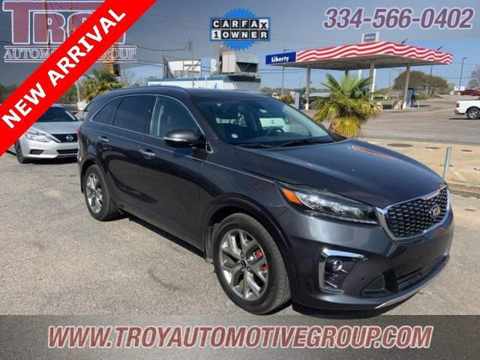 2019 Platinum Graphite /Satin Black Kia Sorento SX (5XYPK4A58KG) with an V6 engine, Automatic transmission, located at 6812 Atlanta Hwy, Montgomery, AL, 36117, (334) 271-4045, 32.382118, -86.178673 - 1-Owner!!<br>Local Trade!!<br>Panoramic Sunroof!! - Photo #2