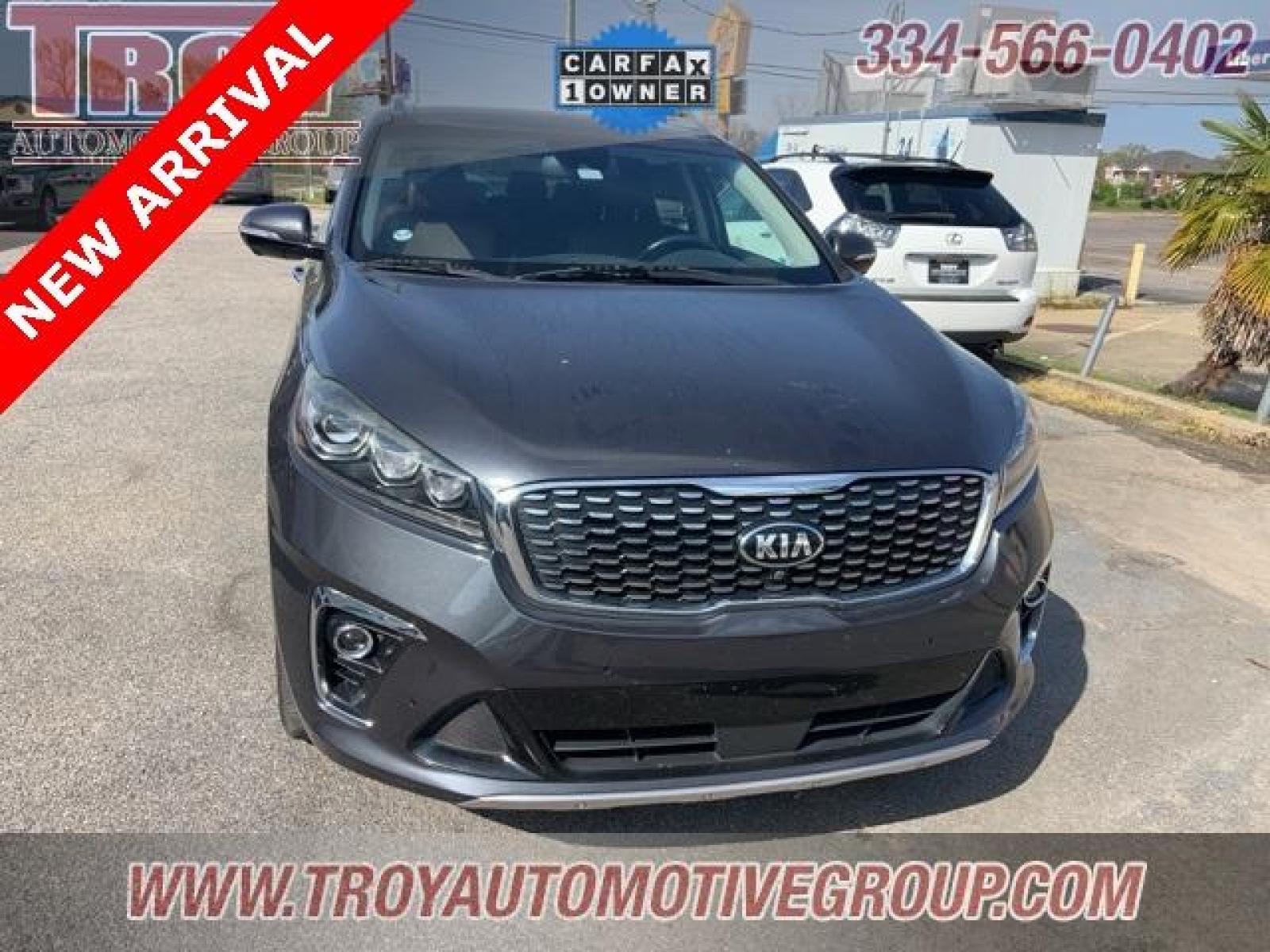 2019 Platinum Graphite /Satin Black Kia Sorento SX (5XYPK4A58KG) with an V6 engine, Automatic transmission, located at 6812 Atlanta Hwy, Montgomery, AL, 36117, (334) 271-4045, 32.382118, -86.178673 - 1-Owner!!<br>Local Trade!!<br>Panoramic Sunroof!! - Photo #3