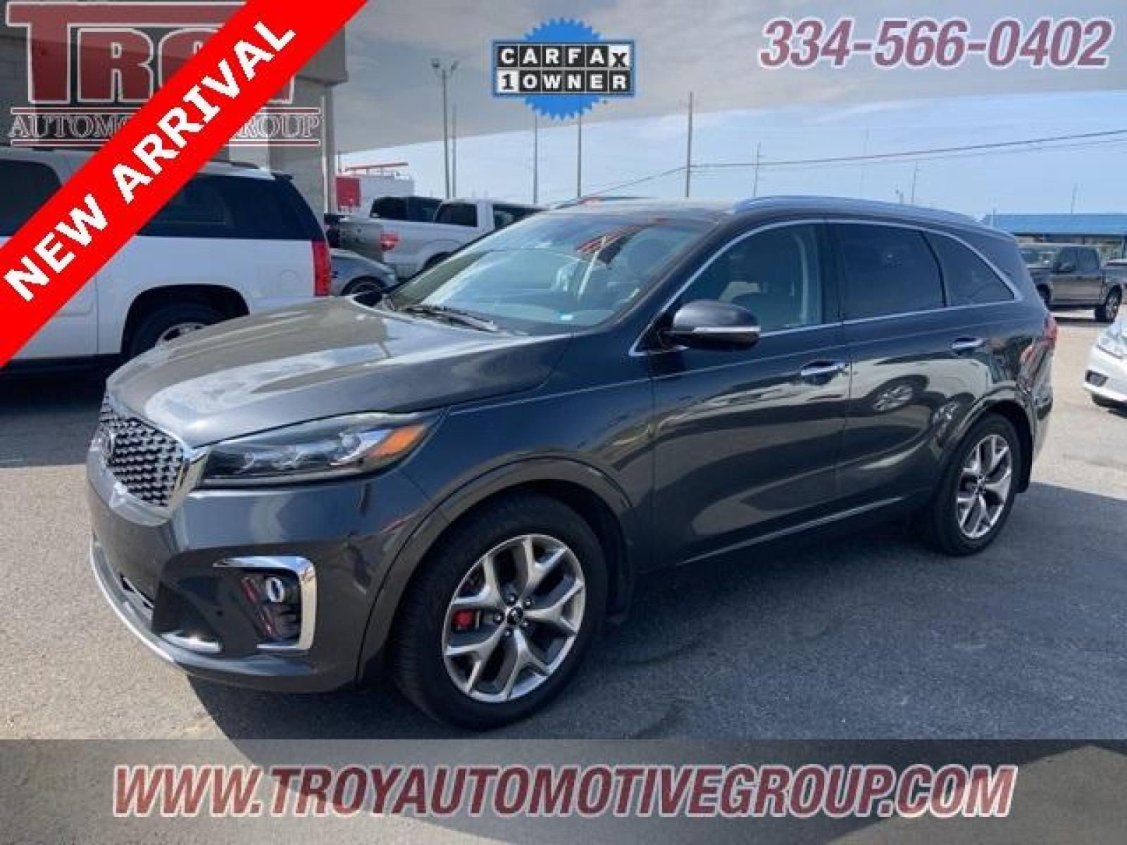 2019 Platinum Graphite /Satin Black Kia Sorento SX (5XYPK4A58KG) with an V6 engine, Automatic transmission, located at 6812 Atlanta Hwy, Montgomery, AL, 36117, (334) 271-4045, 32.382118, -86.178673 - 1-Owner!!<br>Local Trade!!<br>Panoramic Sunroof!! - Photo #5