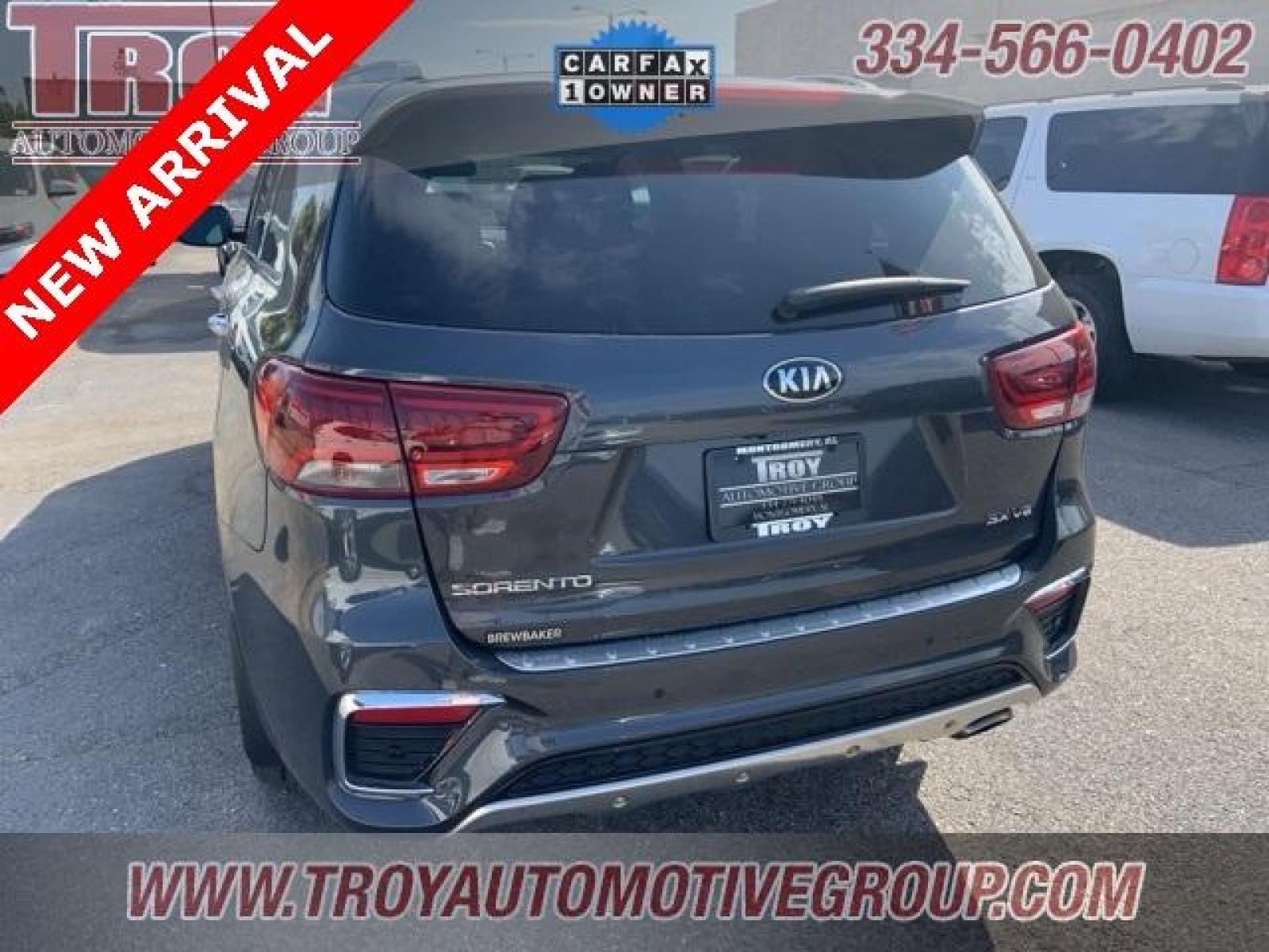 2019 Platinum Graphite /Satin Black Kia Sorento SX (5XYPK4A58KG) with an V6 engine, Automatic transmission, located at 6812 Atlanta Hwy, Montgomery, AL, 36117, (334) 271-4045, 32.382118, -86.178673 - 1-Owner!!<br>Local Trade!!<br>Panoramic Sunroof!! - Photo #8