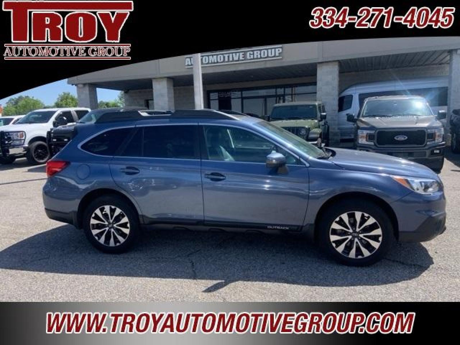 2017 Twilight Blue Metallic /Slate Black Subaru Outback 2.5i (4S4BSANC0H3) with an 2.5L 4-Cylinder DOHC 16V engine, CVT transmission, located at 6812 Atlanta Hwy, Montgomery, AL, 36117, (334) 271-4045, 32.382118, -86.178673 - Twilight Blue Metallic 2017 Subaru Outback 2.5i AWD Limited 2.5L 4-Cylinder DOHC 16V CVT Lineartronic<br><br>Financing Available---Top Value for Trades.<br><br>Odometer is 28209 miles below market average! 25/32 City/Highway MPG<br><br><br>Awards:<br> * ALG Residual Value Awards, Residual Value Awa - Photo #9