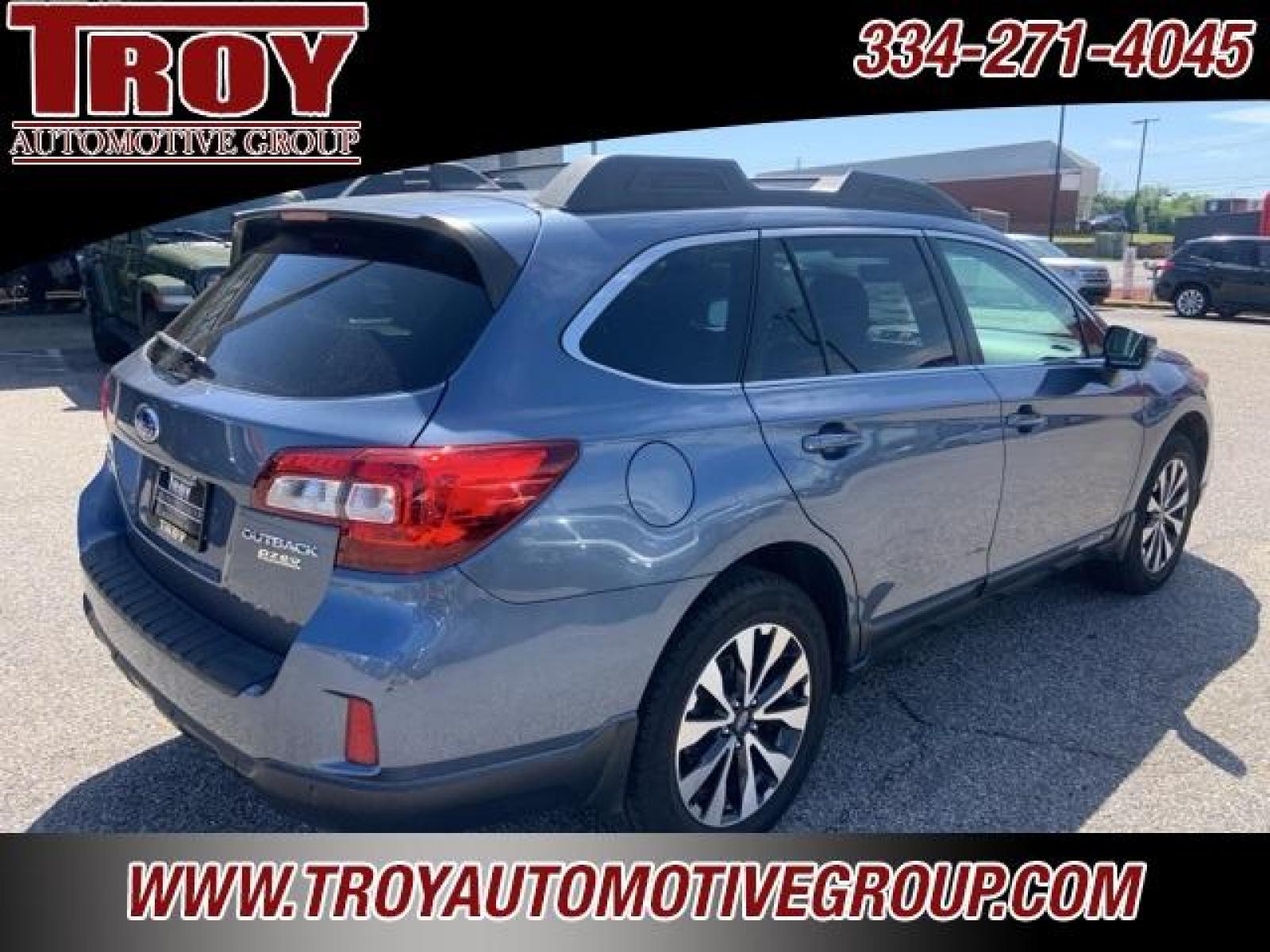 2017 Twilight Blue Metallic /Slate Black Subaru Outback 2.5i (4S4BSANC0H3) with an 2.5L 4-Cylinder DOHC 16V engine, CVT transmission, located at 6812 Atlanta Hwy, Montgomery, AL, 36117, (334) 271-4045, 32.382118, -86.178673 - Photo #10