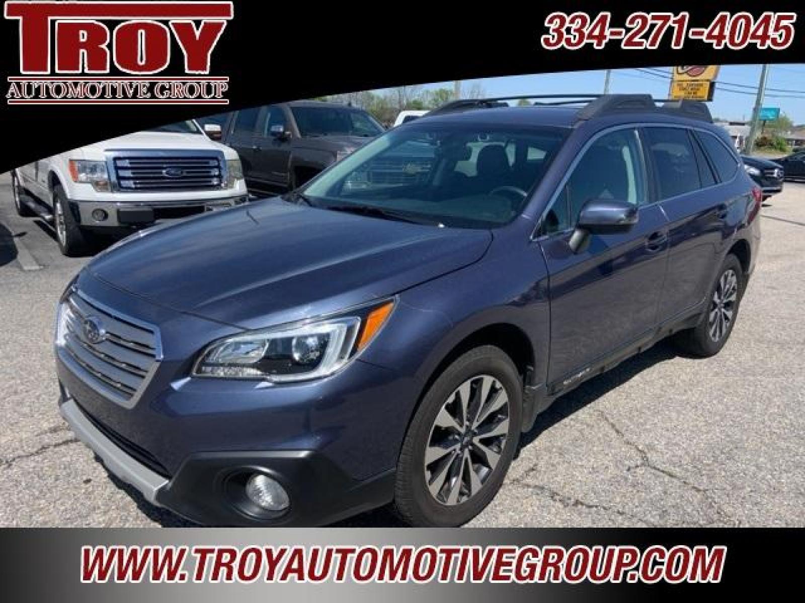 2017 Twilight Blue Metallic /Slate Black Subaru Outback 2.5i (4S4BSANC0H3) with an 2.5L 4-Cylinder DOHC 16V engine, CVT transmission, located at 6812 Atlanta Hwy, Montgomery, AL, 36117, (334) 271-4045, 32.382118, -86.178673 - Photo #3