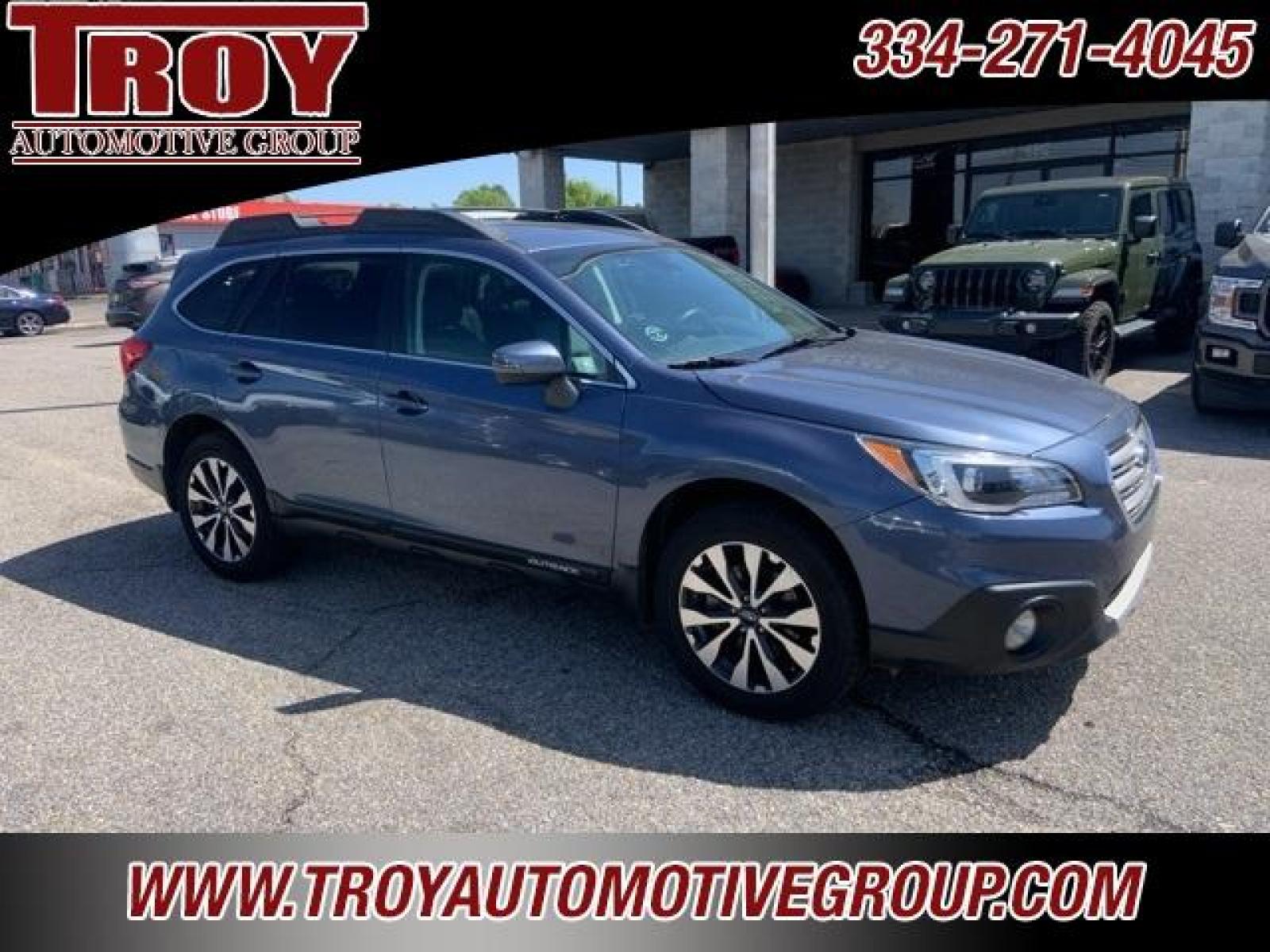 2017 Twilight Blue Metallic /Slate Black Subaru Outback 2.5i (4S4BSANC0H3) with an 2.5L 4-Cylinder DOHC 16V engine, CVT transmission, located at 6812 Atlanta Hwy, Montgomery, AL, 36117, (334) 271-4045, 32.382118, -86.178673 - Twilight Blue Metallic 2017 Subaru Outback 2.5i AWD Limited 2.5L 4-Cylinder DOHC 16V CVT Lineartronic<br><br>Financing Available---Top Value for Trades.<br><br>Odometer is 28209 miles below market average! 25/32 City/Highway MPG<br><br><br>Awards:<br> * ALG Residual Value Awards, Residual Value Awa - Photo #7