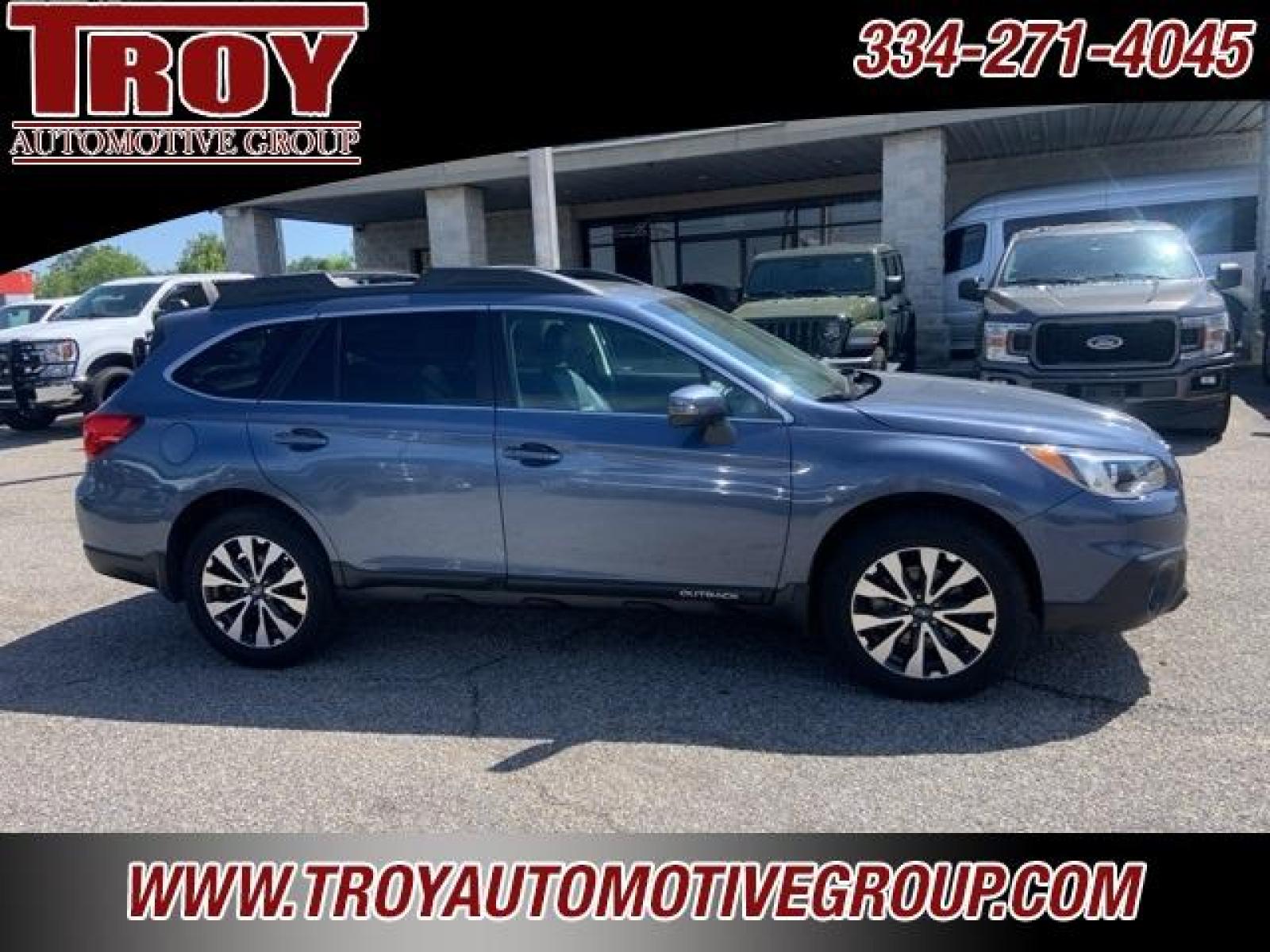 2017 Twilight Blue Metallic /Slate Black Subaru Outback 2.5i (4S4BSANC0H3) with an 2.5L 4-Cylinder DOHC 16V engine, CVT transmission, located at 6812 Atlanta Hwy, Montgomery, AL, 36117, (334) 271-4045, 32.382118, -86.178673 - Photo #8