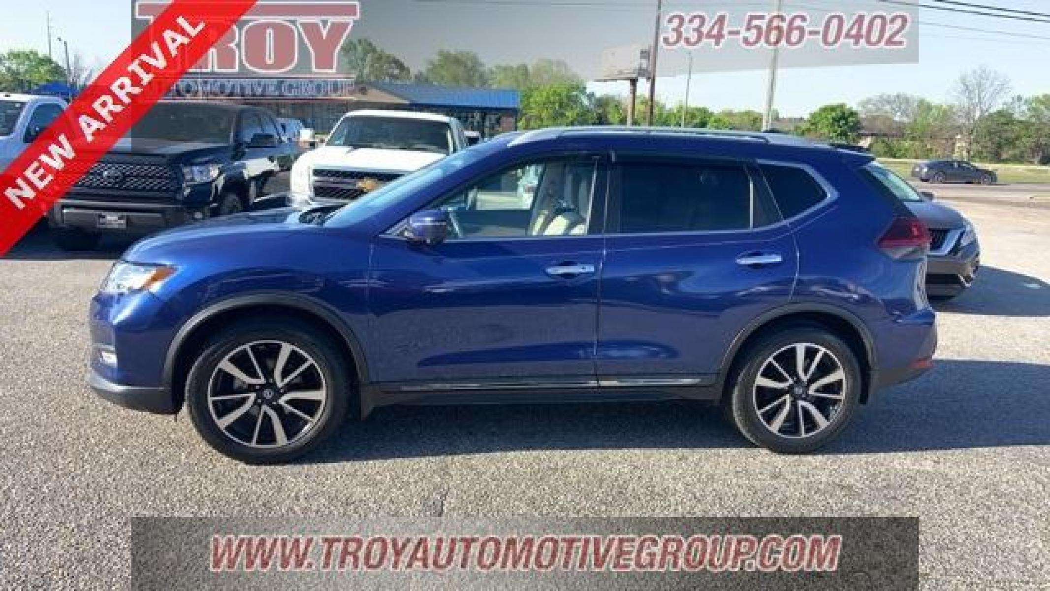 2020 Caspian Blue Metallic /Almond Nissan Rogue SL (5N1AT2MT2LC) with an 2.5L I4 DOHC 16V engine, CVT transmission, located at 6812 Atlanta Hwy, Montgomery, AL, 36117, (334) 271-4045, 32.382118, -86.178673 - Panoramic Sunroof!<br>Leather Seats!!<br>Tow Package!! - Photo #0