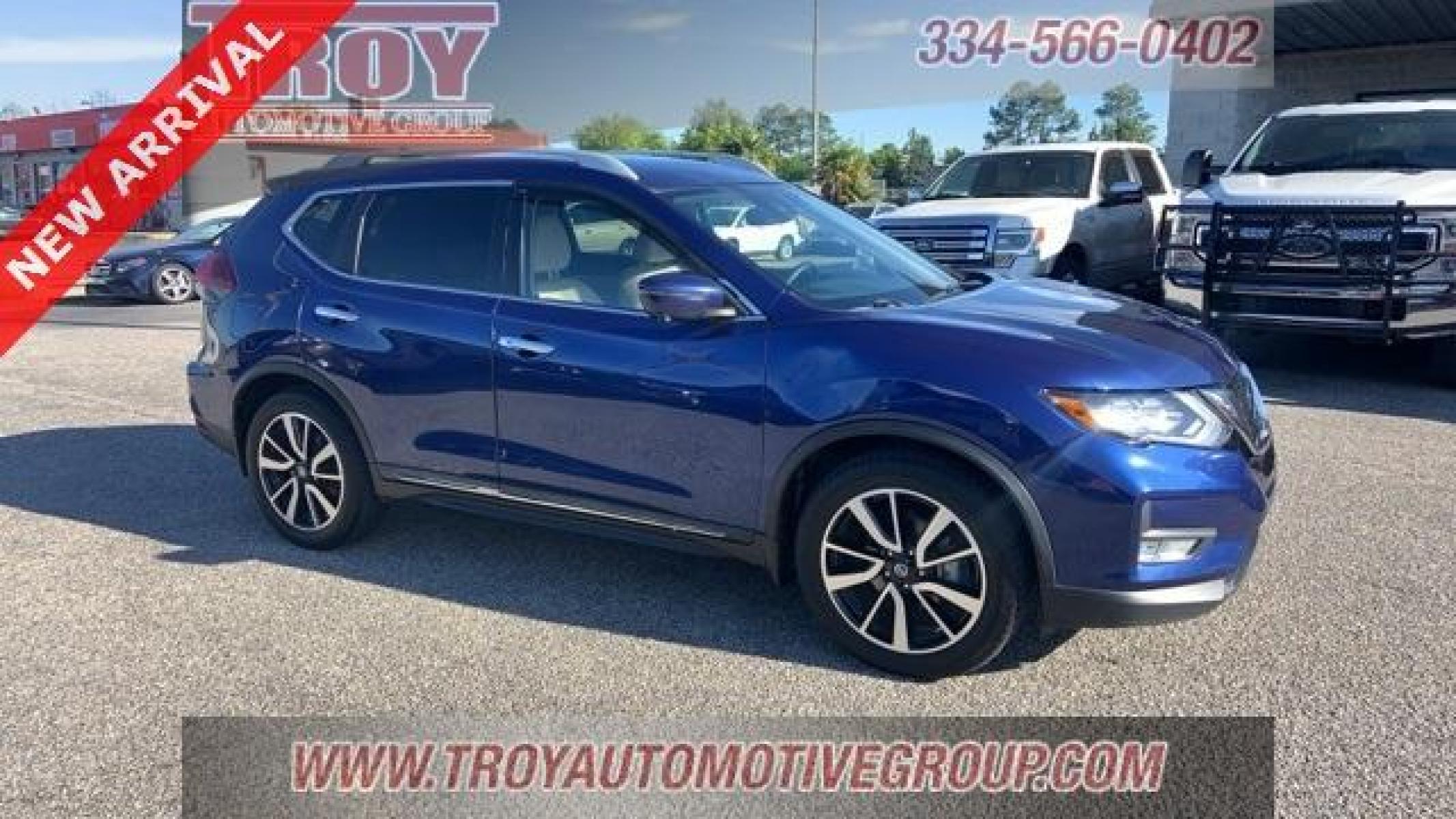 2020 Caspian Blue Metallic /Almond Nissan Rogue SL (5N1AT2MT2LC) with an 2.5L I4 DOHC 16V engine, CVT transmission, located at 6812 Atlanta Hwy, Montgomery, AL, 36117, (334) 271-4045, 32.382118, -86.178673 - Photo #7