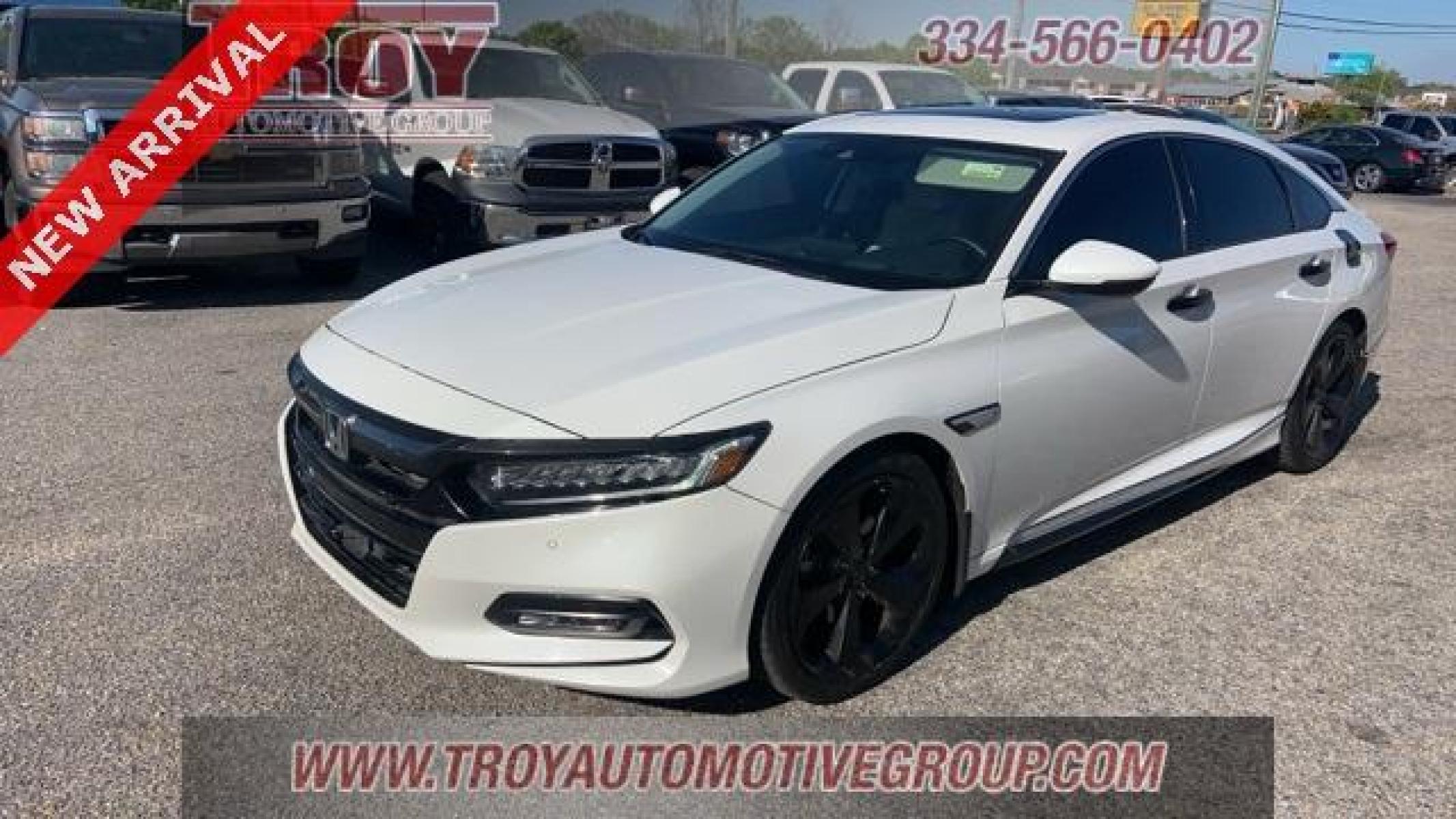 2018 Platinum White Pearl /Gray Honda Accord Touring 2.0T (1HGCV2F9XJA) with an I4 DOHC 16V Turbocharged engine, Automatic transmission, located at 6812 Atlanta Hwy, Montgomery, AL, 36117, (334) 271-4045, 32.382118, -86.178673 - Platinum White Pearl 2018 Honda Accord Touring 2.0T FWD I4 DOHC 16V Turbocharged 10-Speed Automatic<br><br>Financing Available---Top Value for Trades.<br><br>22/32 City/Highway MPG<br><br><br>Awards:<br> * JD Power Automotive Performance, Execution and Layout (APEAL) Study * ALG Residual Value Aw - Photo #3