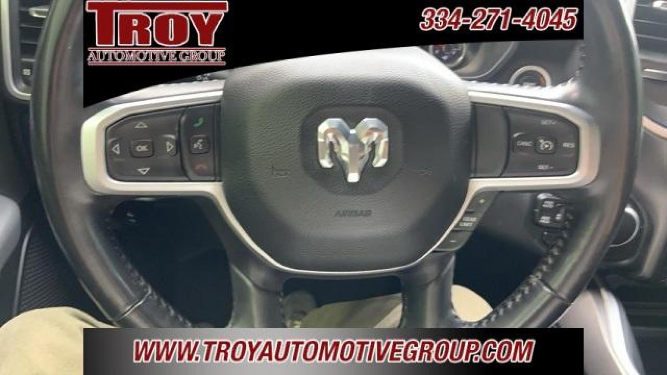 2021 Diamond Black Crystal Pearlcoat /Diesel Gray/Black Ram 1500 Big Horn/Lone Star (1C6SRFFT8MN) with an HEMI 5.7L V8 Multi Displacement VVT engine, Automatic transmission, located at 6812 Atlanta Hwy, Montgomery, AL, 36117, (334) 271-4045, 32.382118, -86.178673 - Photo #41