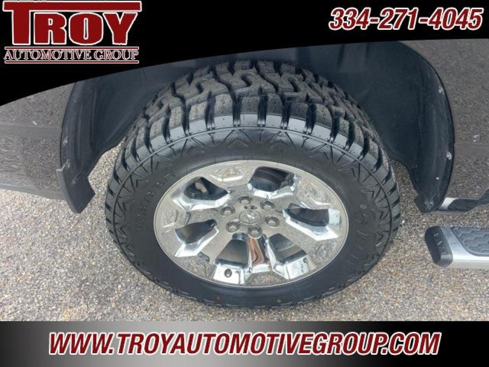 2021 Diamond Black Crystal Pearlcoat /Diesel Gray/Black Ram 1500 Big Horn/Lone Star (1C6SRFFT8MN) with an HEMI 5.7L V8 Multi Displacement VVT engine, Automatic transmission, located at 6812 Atlanta Hwy, Montgomery, AL, 36117, (334) 271-4045, 32.382118, -86.178673 - 1-Owner Local Trade!!<br>New 33x12.50x20 tires and level kit!!<br>Navigation!!<br>Premium 20 Wheels!!<br>Alpine Sound System!!<br>Hemi E-Torque V8 Engine!!<br>Heated Seats!!<br>Power Driver Seat <br>Tow Package!!<br>Flip Up Premium Bed Cover !!<br>Remote Start! - Photo #68