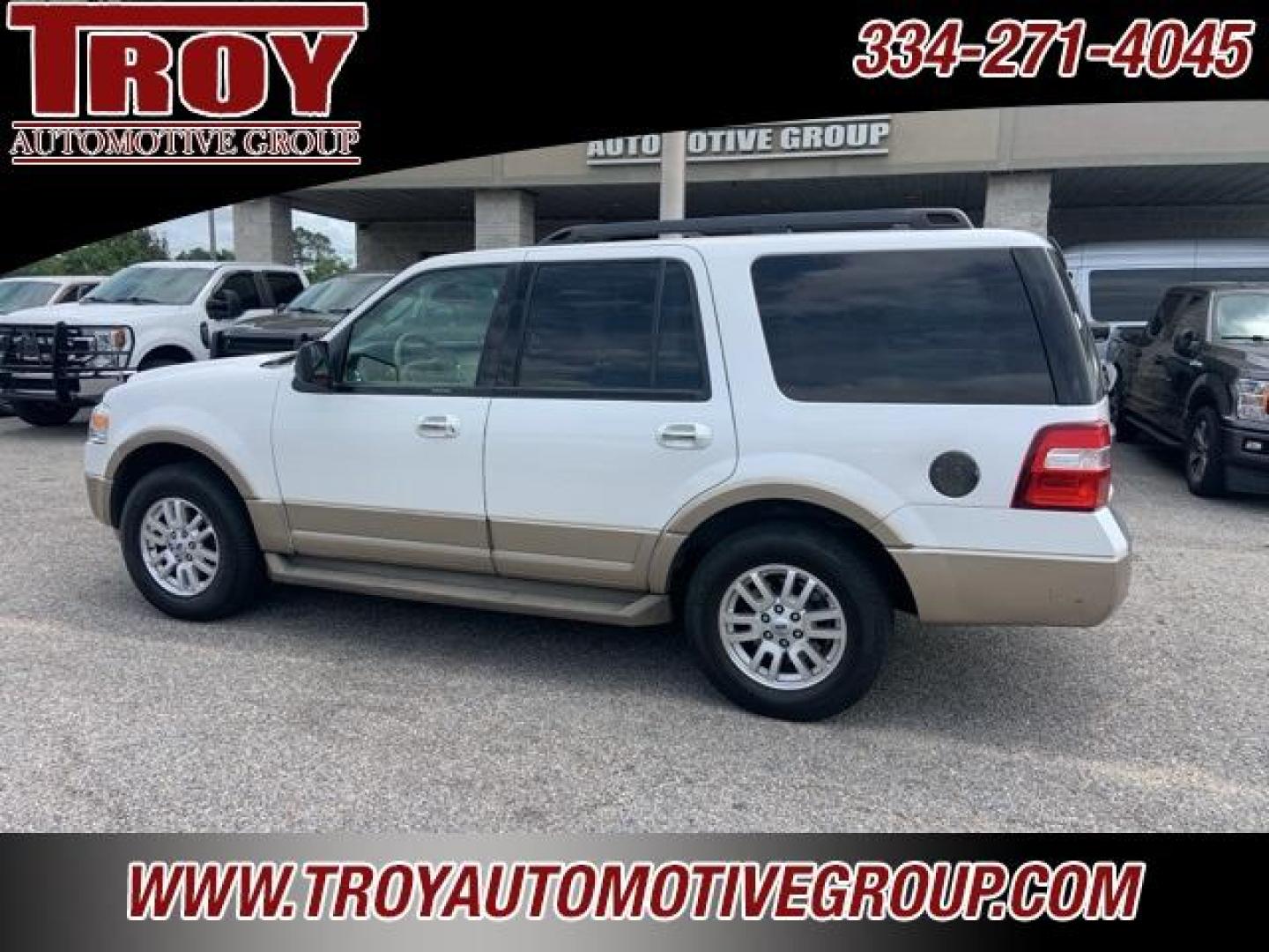 2012 Oxford White /Camel Ford Expedition (1FMJU1H58CE) with an 5.4L V8 SOHC 24V FFV engine, Automatic transmission, located at 6812 Atlanta Hwy, Montgomery, AL, 36117, (334) 271-4045, 32.382118, -86.178673 - Photo#12
