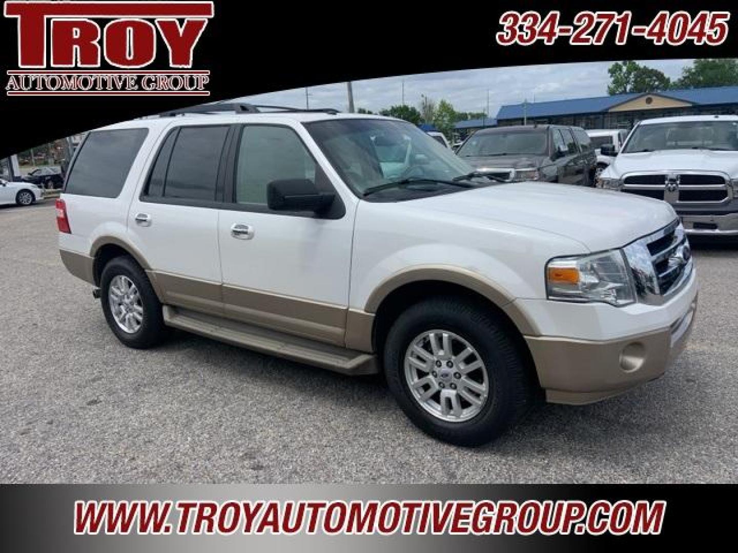 2012 Oxford White /Camel Ford Expedition (1FMJU1H58CE) with an 5.4L V8 SOHC 24V FFV engine, Automatic transmission, located at 6812 Atlanta Hwy, Montgomery, AL, 36117, (334) 271-4045, 32.382118, -86.178673 - Photo#6