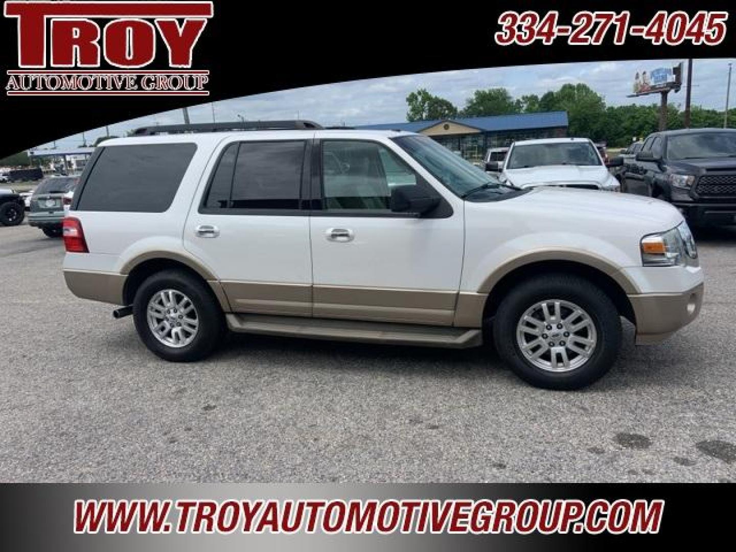 2012 Oxford White /Camel Ford Expedition (1FMJU1H58CE) with an 5.4L V8 SOHC 24V FFV engine, Automatic transmission, located at 6812 Atlanta Hwy, Montgomery, AL, 36117, (334) 271-4045, 32.382118, -86.178673 - Photo#7