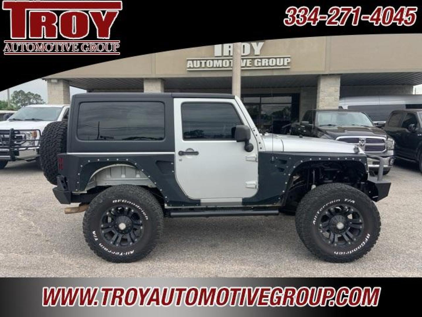 2012 Bright Silver Metallic Clearcoat /Black Interior Jeep Wrangler Sport (1C4AJWAG8CL) with an 3.6L V6 24V VVT engine, Automatic transmission, located at 6812 Atlanta Hwy, Montgomery, AL, 36117, (334) 271-4045, 32.382118, -86.178673 - Photo#8