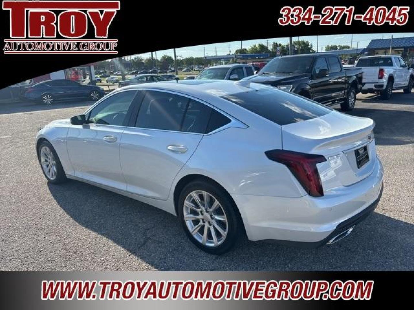2023 Crystal White Tricoat /Whisper Beige Cadillac CT5 Luxury (1G6DW5RK1P0) with an 2.0L I4 Turbocharged DOHC 16V LEV3-SULEV30 237hp engine, Automatic transmission, located at 6812 Atlanta Hwy, Montgomery, AL, 36117, (334) 271-4045, 32.382118, -86.178673 - Priced below KBB Fair Purchase Price!<br><br>Crystal White Tricoat 2023 Cadillac CT5 Luxury RWD 2.0L I4 Turbocharged DOHC 16V LEV3-SULEV30 237hp 10-Speed Automatic<br><br>Financing Available---Top Value for Trades.<br><br>Odometer is 3750 miles below market average! 23/33 City/Highway MPG - Photo#9