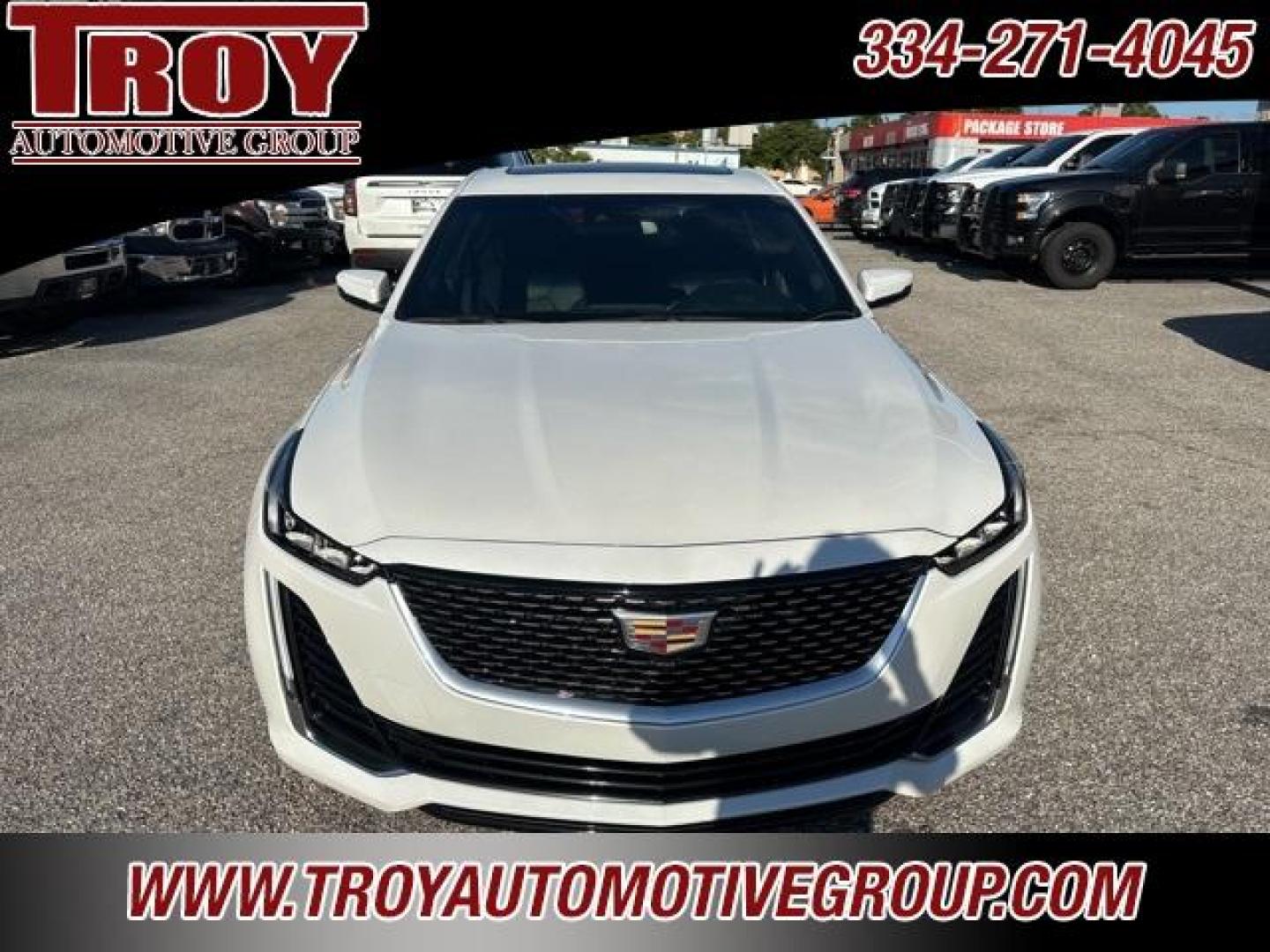 2023 Crystal White Tricoat /Whisper Beige Cadillac CT5 Luxury (1G6DW5RK1P0) with an 2.0L I4 Turbocharged DOHC 16V LEV3-SULEV30 237hp engine, Automatic transmission, located at 6812 Atlanta Hwy, Montgomery, AL, 36117, (334) 271-4045, 32.382118, -86.178673 - Priced below KBB Fair Purchase Price!<br><br>Crystal White Tricoat 2023 Cadillac CT5 Luxury RWD 2.0L I4 Turbocharged DOHC 16V LEV3-SULEV30 237hp 10-Speed Automatic<br><br>Financing Available---Top Value for Trades.<br><br>Odometer is 3750 miles below market average! 23/33 City/Highway MPG - Photo#5