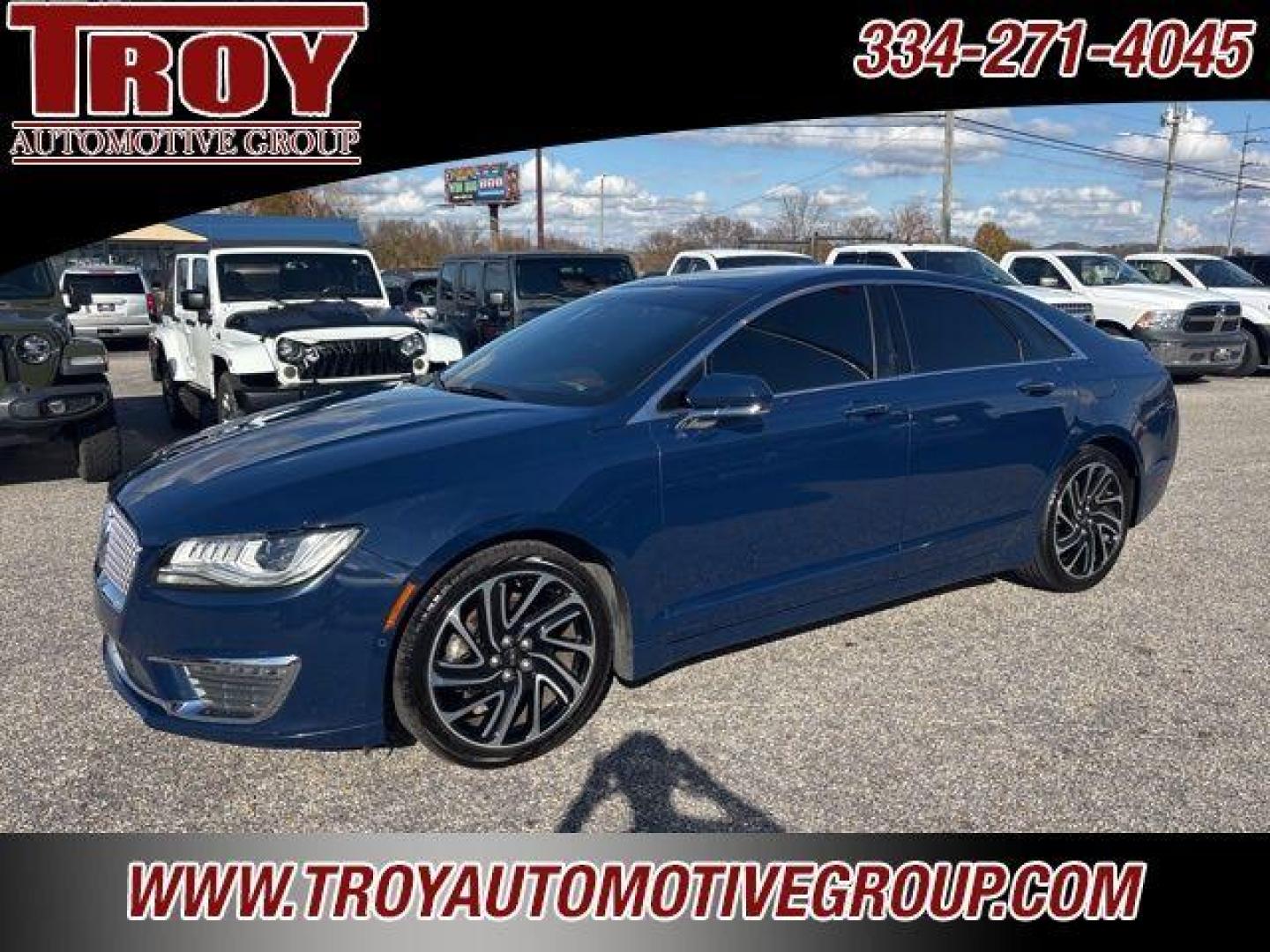 2020 Blue /Ebony Lincoln MKZ Reserve (3LN6L5E96LR) with an 2.0L I4 engine, Automatic transmission, located at 6812 Atlanta Hwy, Montgomery, AL, 36117, (334) 271-4045, 32.382118, -86.178673 - <br>Power Sunroof!!<br>2 Master Keys w/Remote Start!! - Photo#2