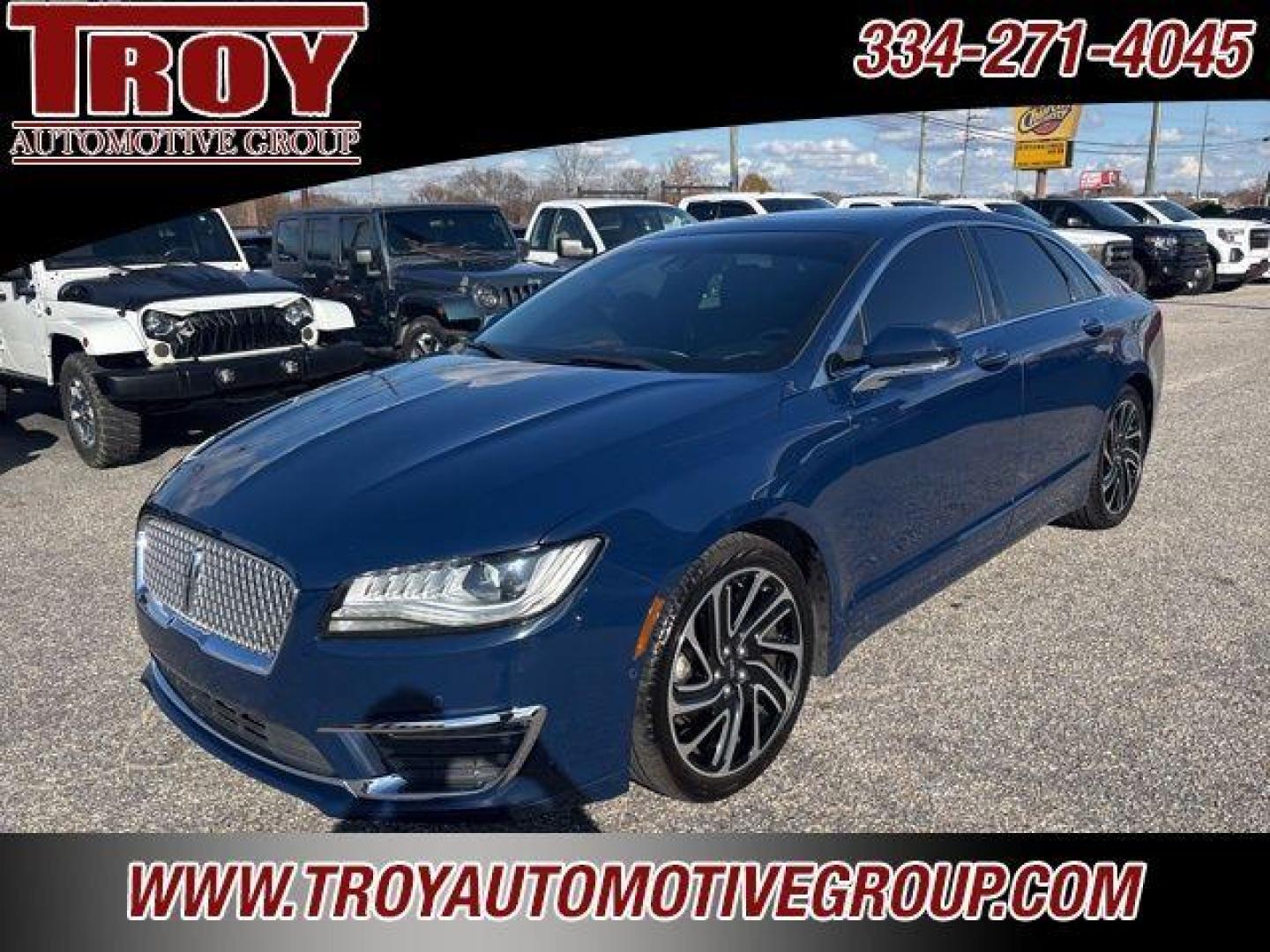 2020 Blue /Ebony Lincoln MKZ Reserve (3LN6L5E96LR) with an 2.0L I4 engine, Automatic transmission, located at 6812 Atlanta Hwy, Montgomery, AL, 36117, (334) 271-4045, 32.382118, -86.178673 - <br>Power Sunroof!!<br>2 Master Keys w/Remote Start!! - Photo#7